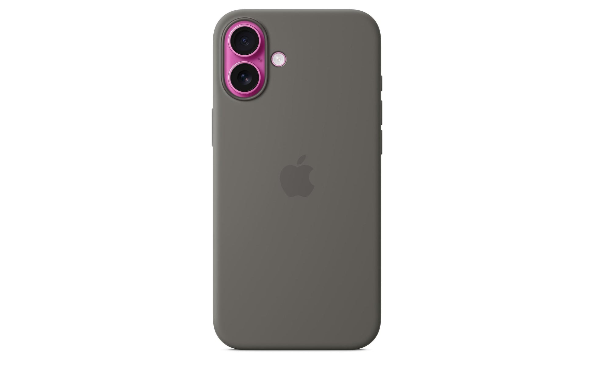 Apple Backcover – für iPhone 16 Plus – grau – Silikon – MagSafe-kompatibel
