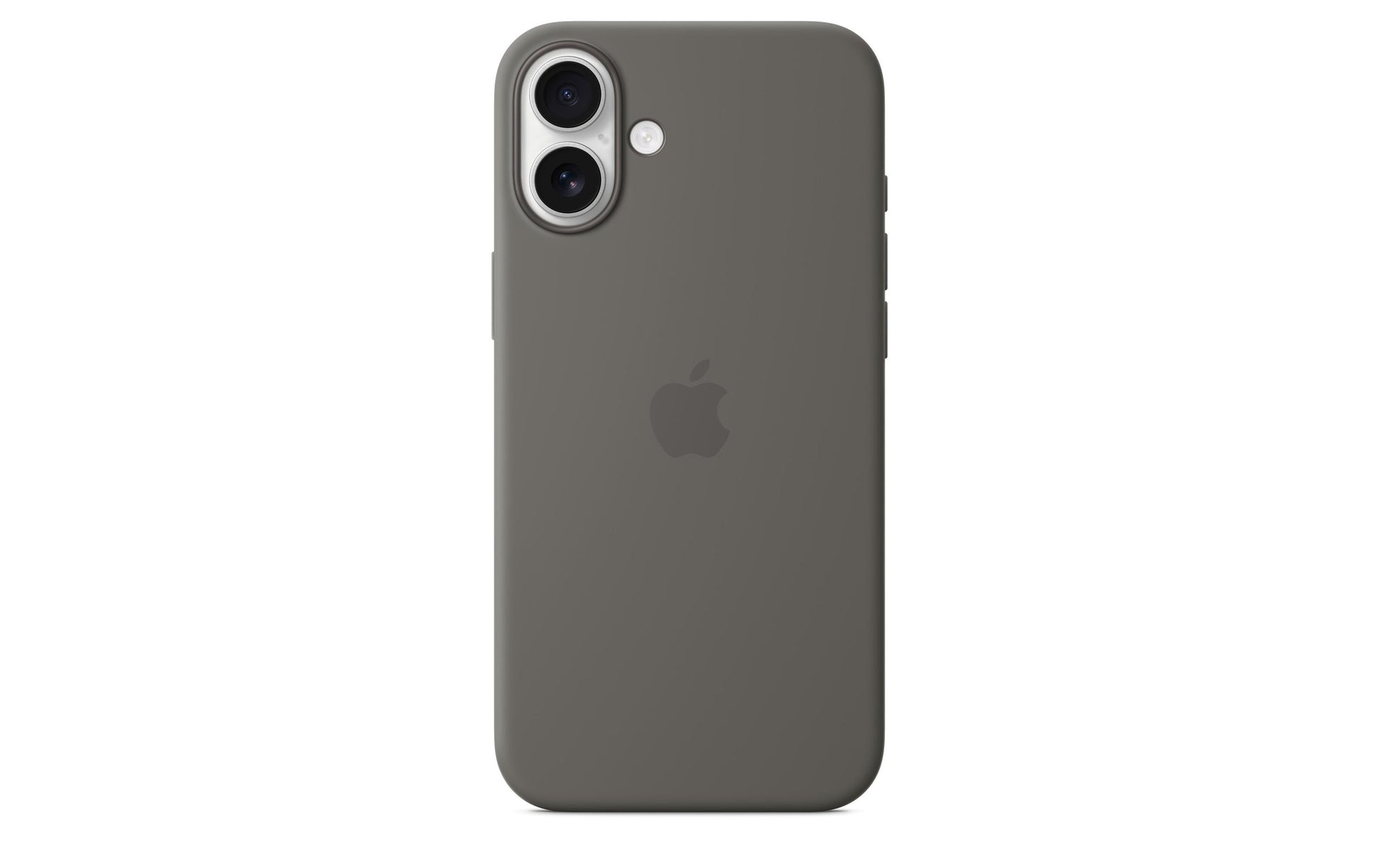 Apple Backcover – für iPhone 16 Plus – grau – Silikon – MagSafe-kompatibel