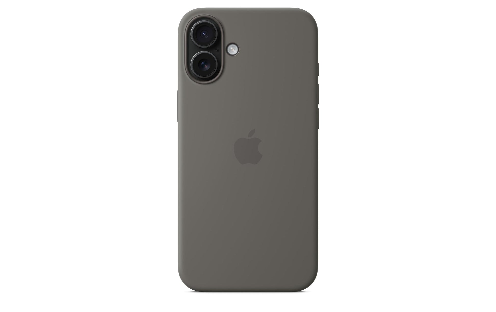 Apple Backcover – für iPhone 16 Plus – grau – Silikon – MagSafe-kompatibel