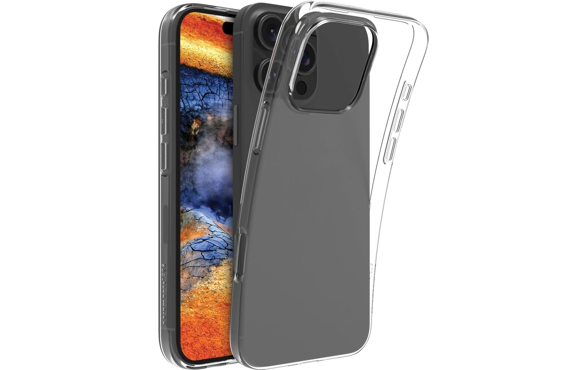 dbramante1928 Greenland – Backcover – für Apple iPhone 16 Pro Max, Recycling-Kunststoff, transparent