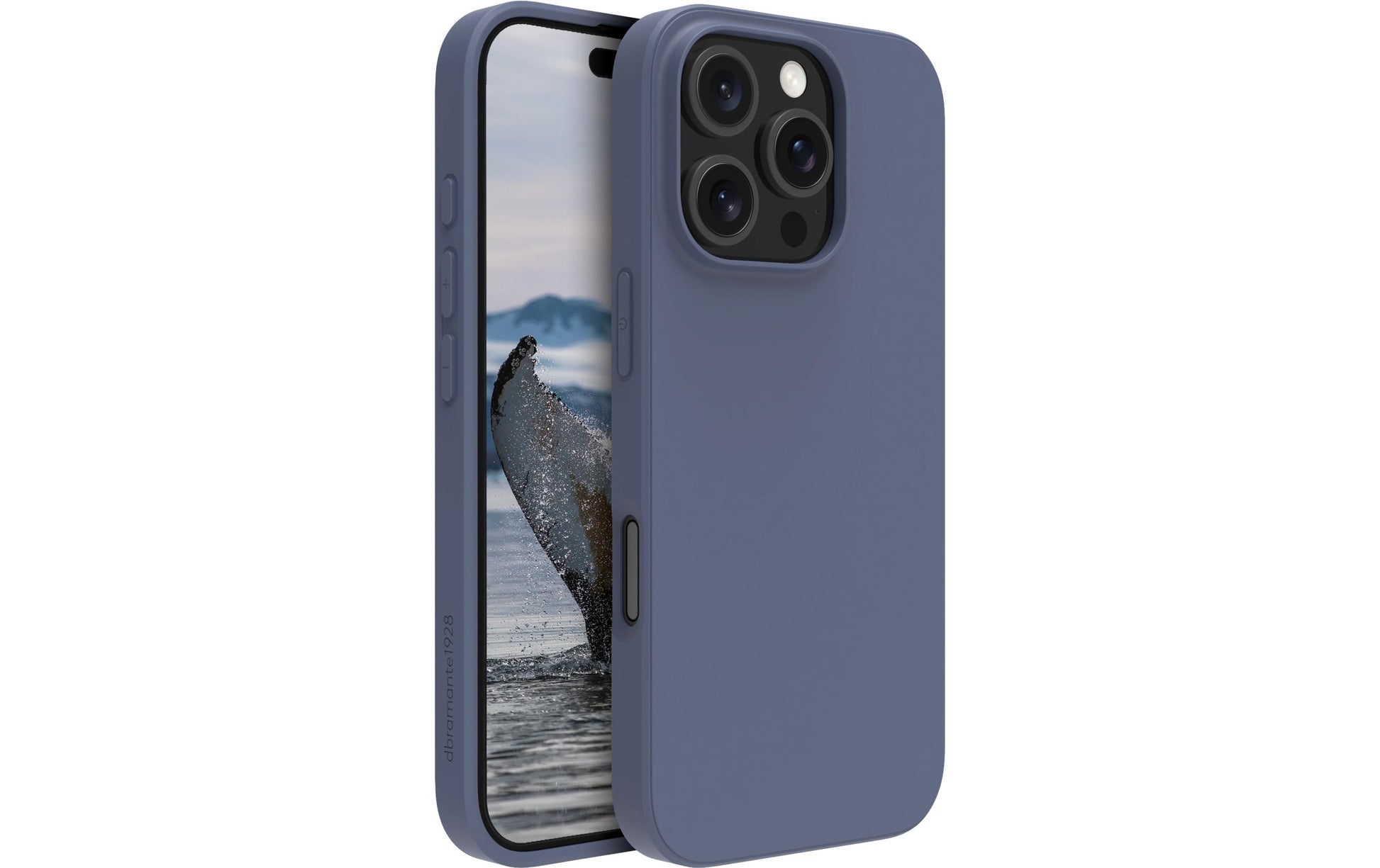 dbramante1928 Greenland Backcover – für Apple iPhone 16 Pro, recycelbarer Kunststoff, Pacific Blue