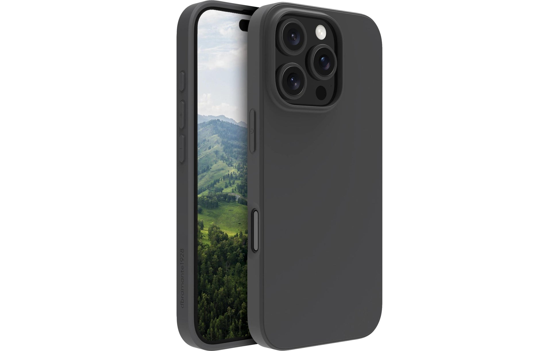 dbramante1928 Greenland Backcover – für Apple iPhone 16 Pro, Kunststoff, Night Black