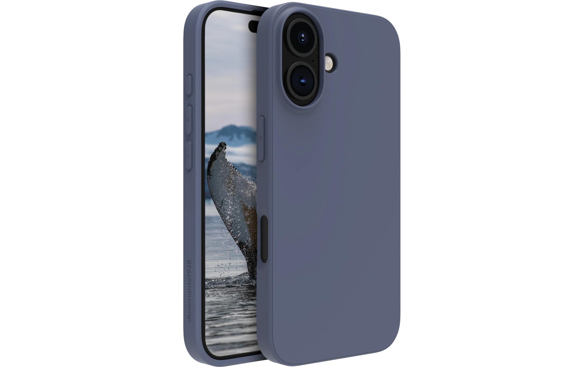 dbramante1928 Greenland Backcover – für Apple iPhone 16, Recycling-Kunststoff, Pacific Blue