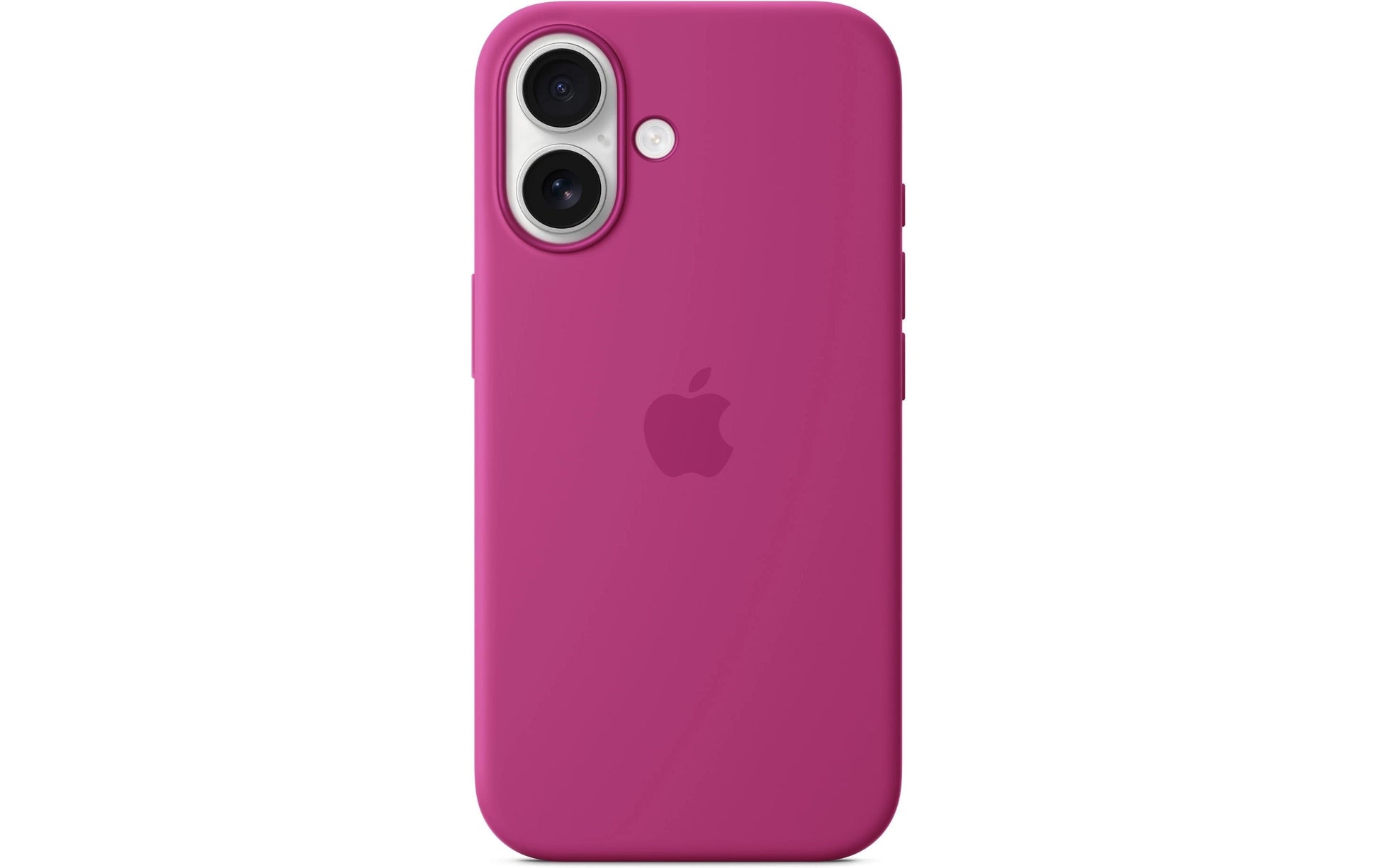 Apple Backcover – für Apple iPhone 16, MagSafe, Mikrofaser+Silikon, Fuchsia