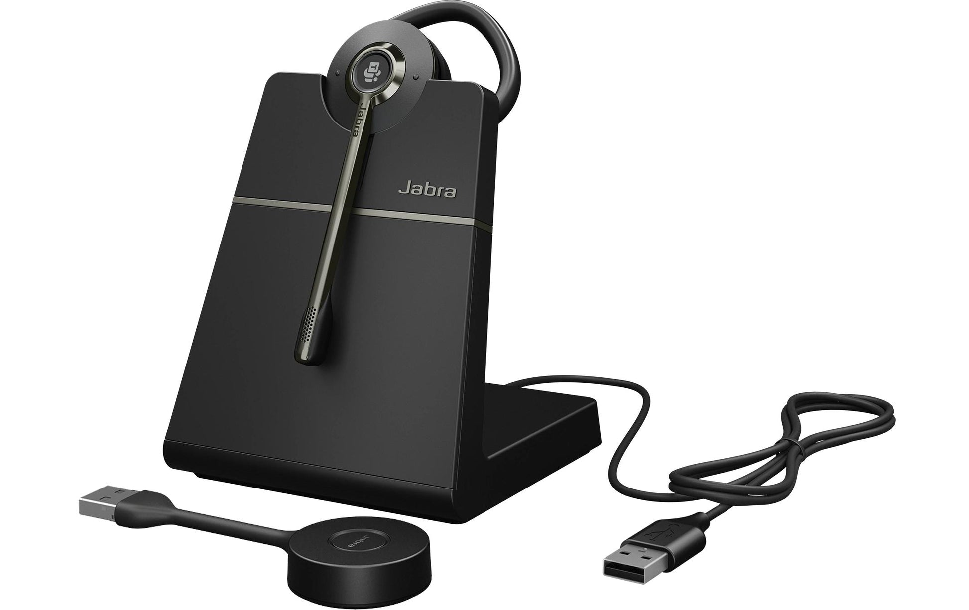 Jabra Engage 55 SE – Konvertierbares Headset – USB‑A (Link 400) – für Microsoft Teams