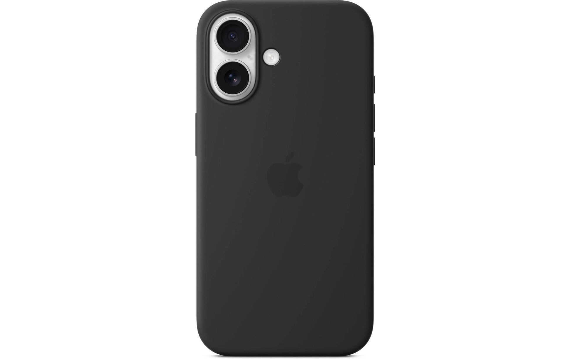 Apple Backcover – für Apple iPhone 16 – schwarz – Silikon, MagSafe-kompatibel