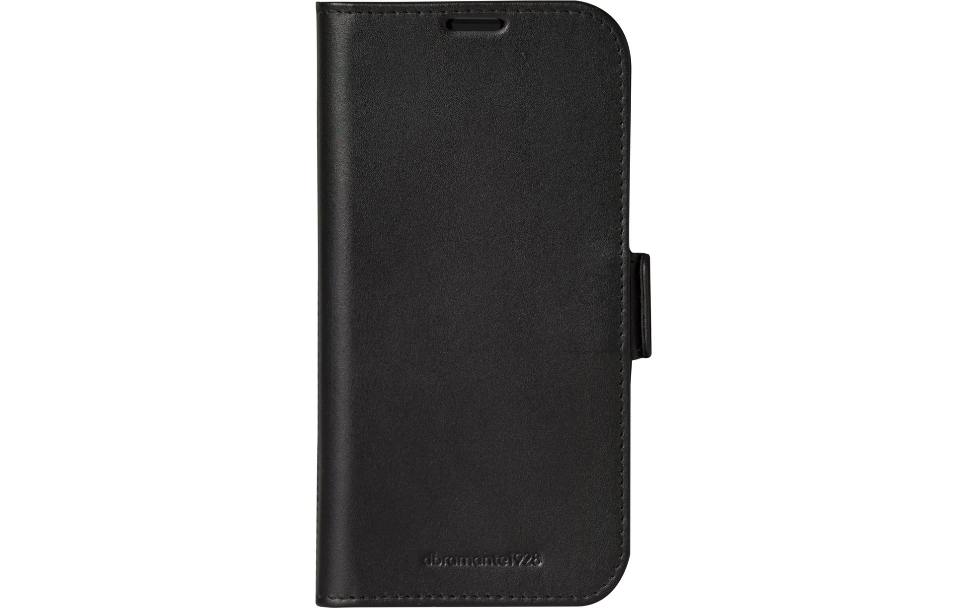 dbramante1928 Copenhagen Folio – für Apple iPhone 16, mit Ständer, 3 Kartenfächer, Leder, Schwarz