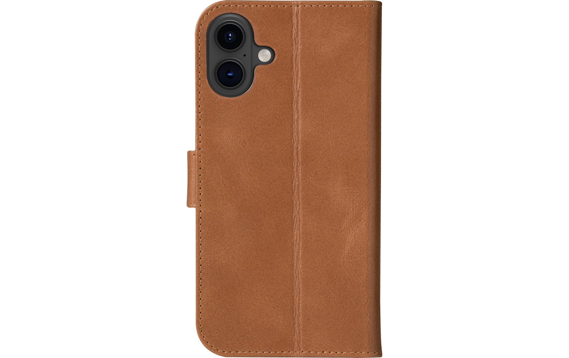 dbramante1928 Copenhagen Folio – für Apple iPhone 16 Plus, mit Ständer, mit Kartenfach, Leder, Beige