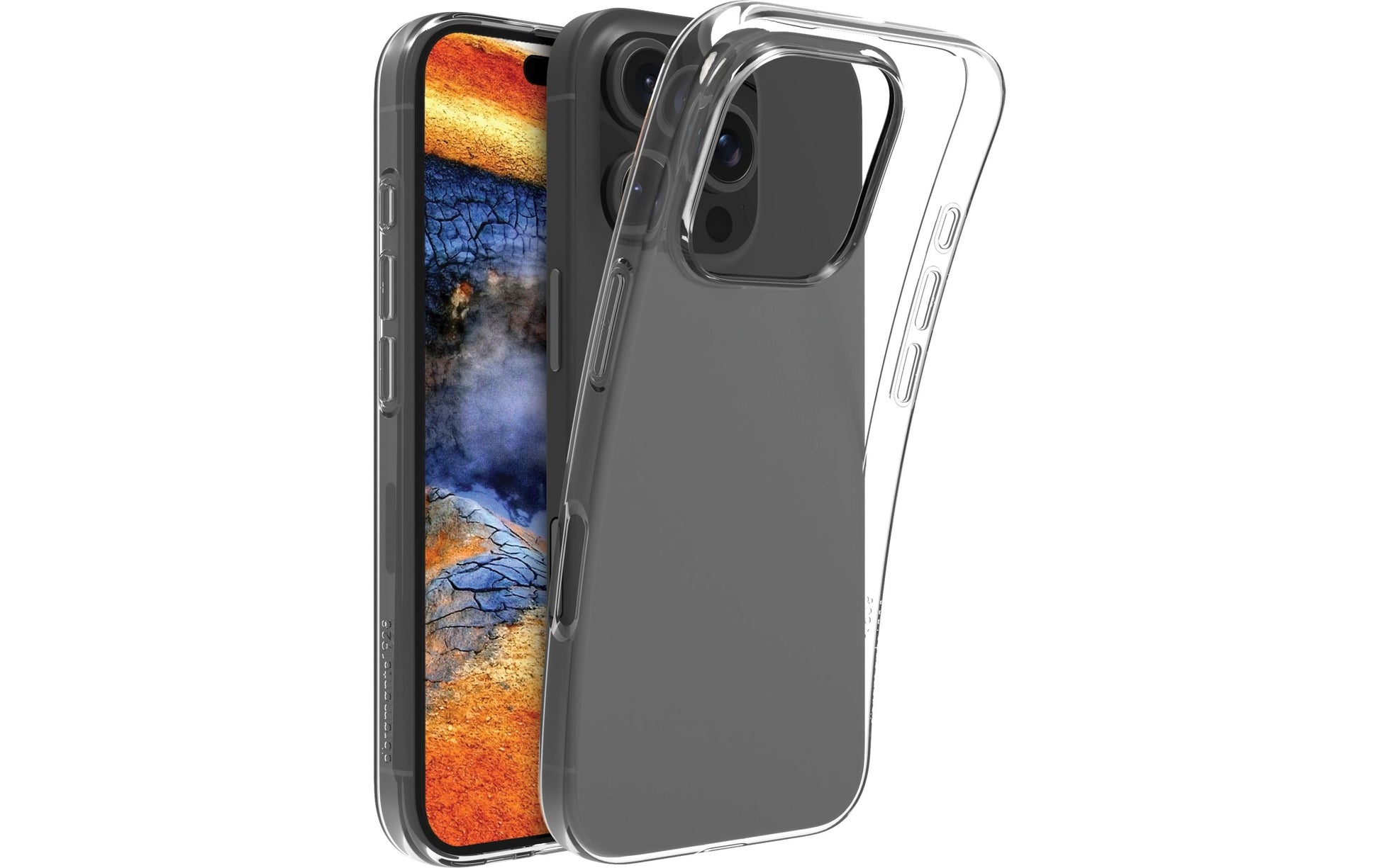 dbramante1928 Greenland Backcover – für Apple iPhone 16 Pro, recycelbarer Kunststoff, transparent