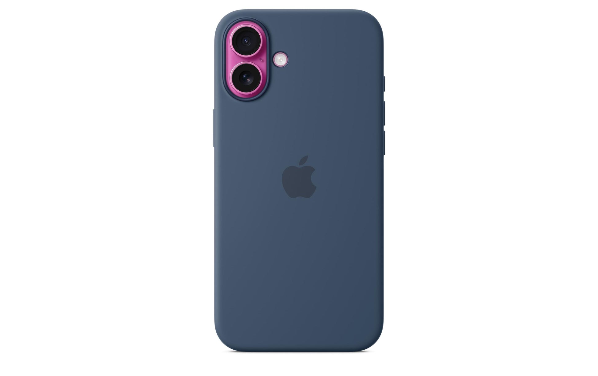 Apple Backcover – für Apple iPhone 16 Plus – Denimblau – Silikon, MagSafe-kompatibel