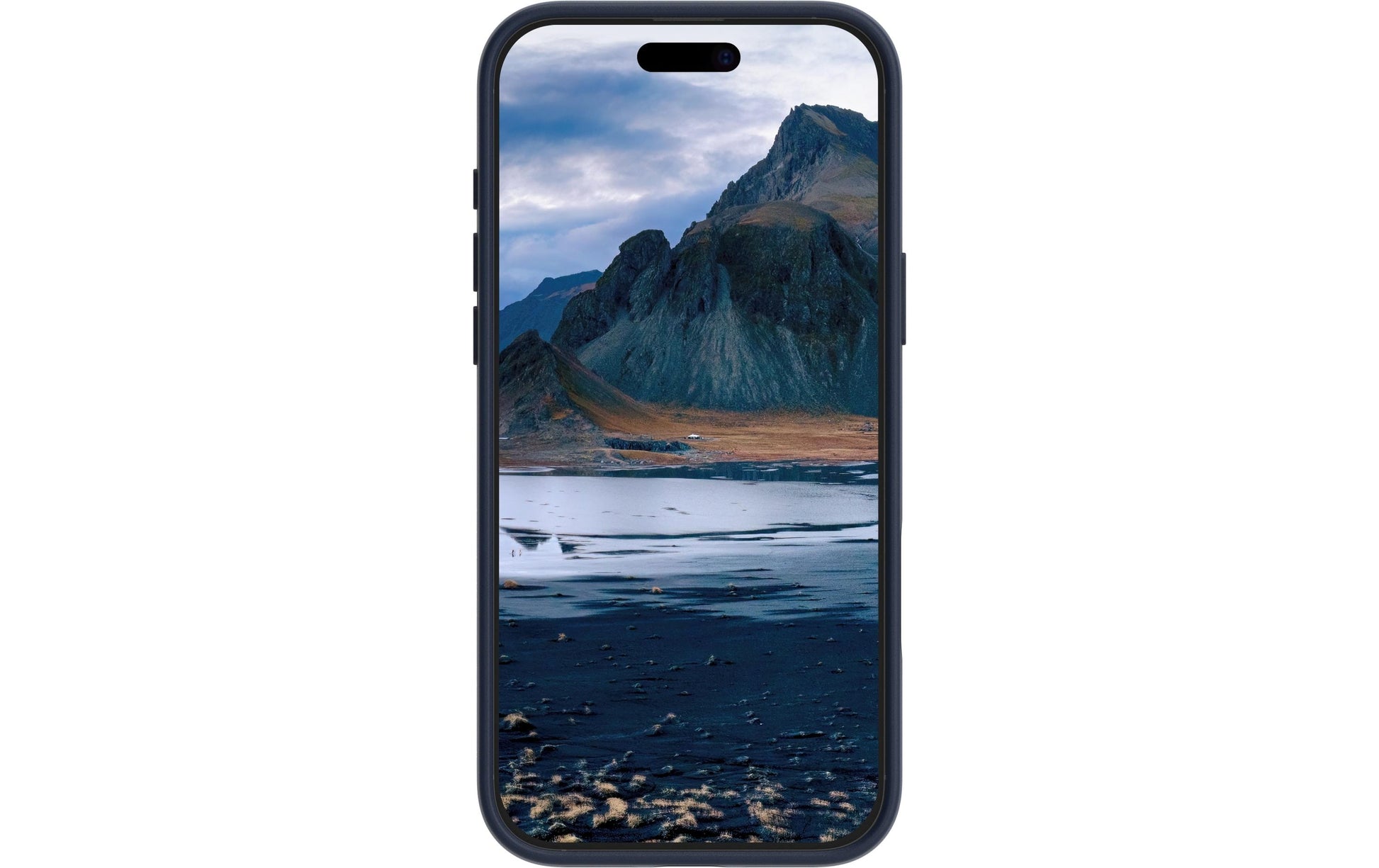 dbramante1928 Iceland Ultra D3O Backcover – für Apple iPhone 16 Pro Max – Recycling-Kunststoff, blau