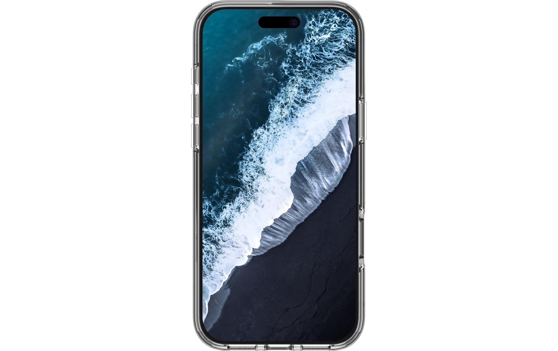 dbramante1928 Iceland Ultra D3O MS Kick Backcover – für Apple iPhone 16 Plus, Transparent, bis 4 m Sturzsicher