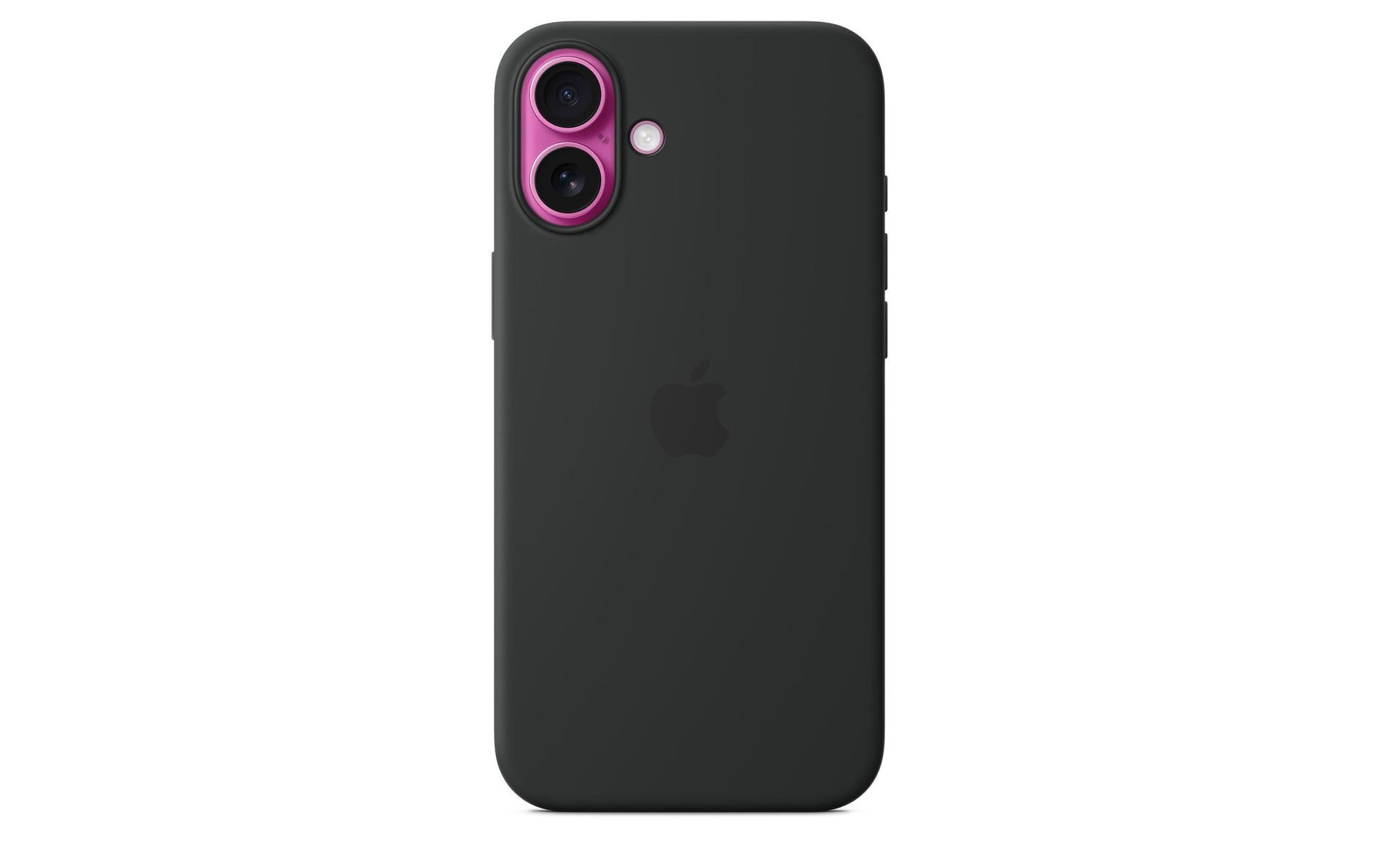 Apple Backcover – für Apple iPhone 16 Plus – schwarz – Silikon – MagSafe-kompatibel