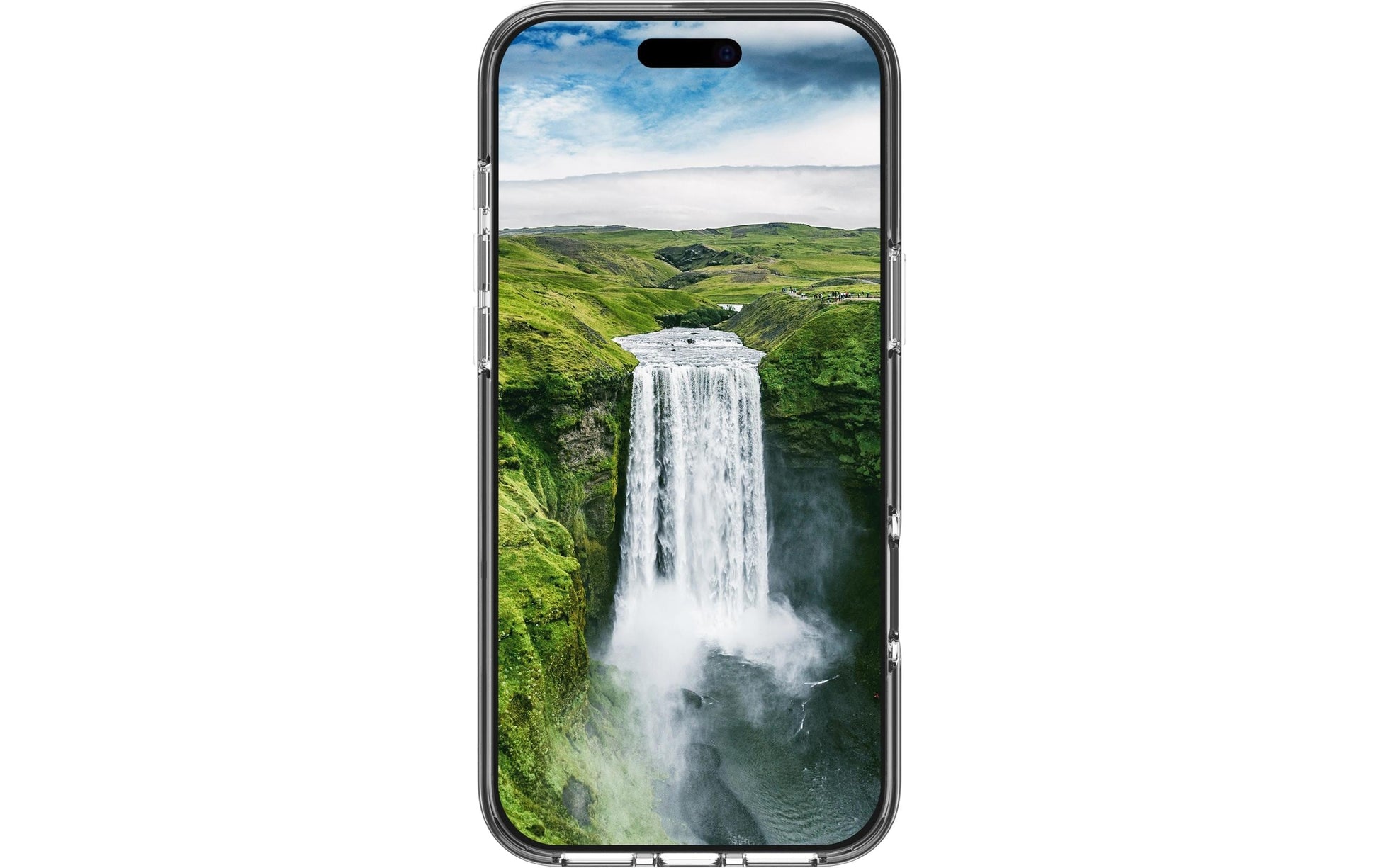 dbramante1928 Iceland Ultra Backcover – für Apple iPhone 16 Pro Max, MagSafe, D3O, Transparent