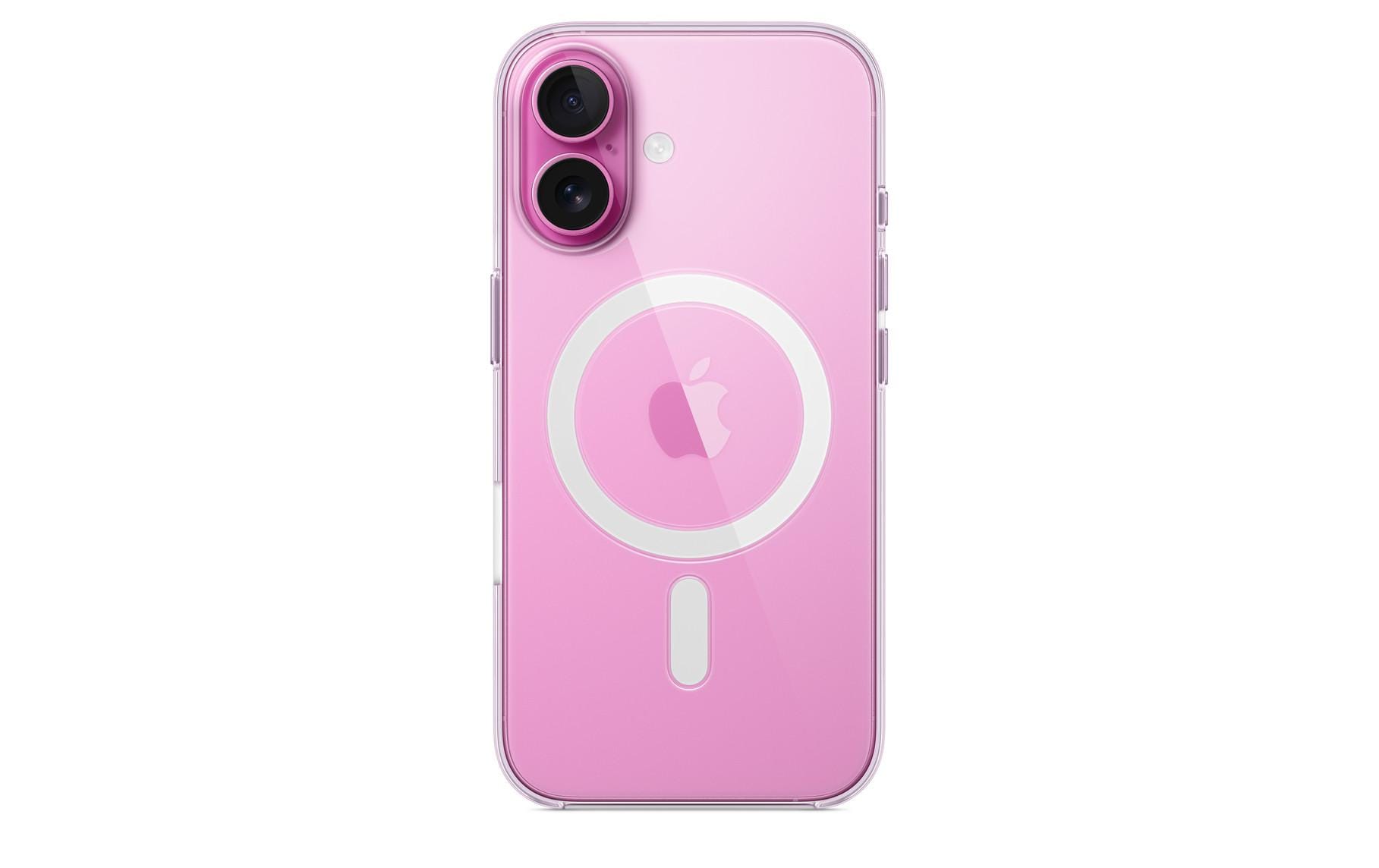 Apple Backcover – für Apple iPhone 16 – transparent – PC – MagSafe-kompatibel