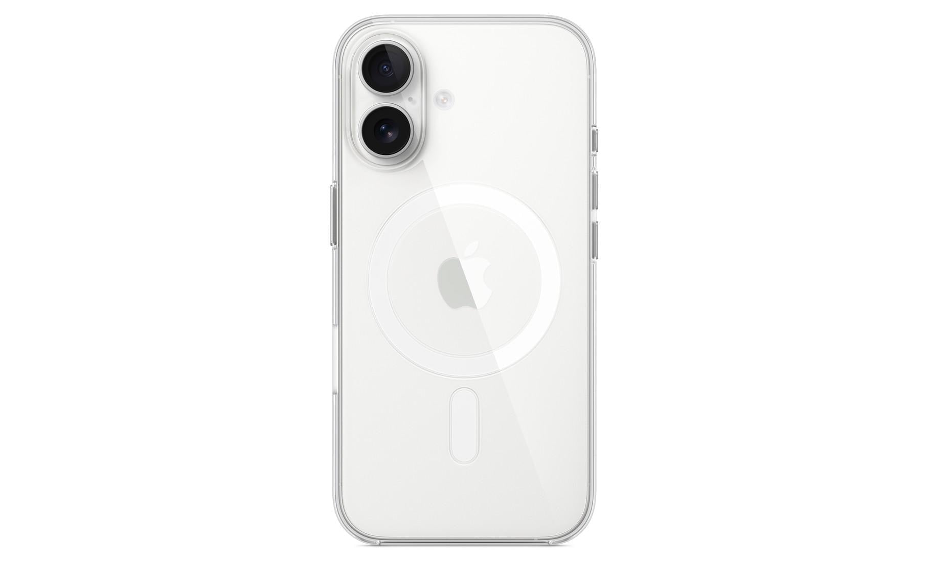 Apple Backcover – für Apple iPhone 16 – transparent – PC – MagSafe-kompatibel