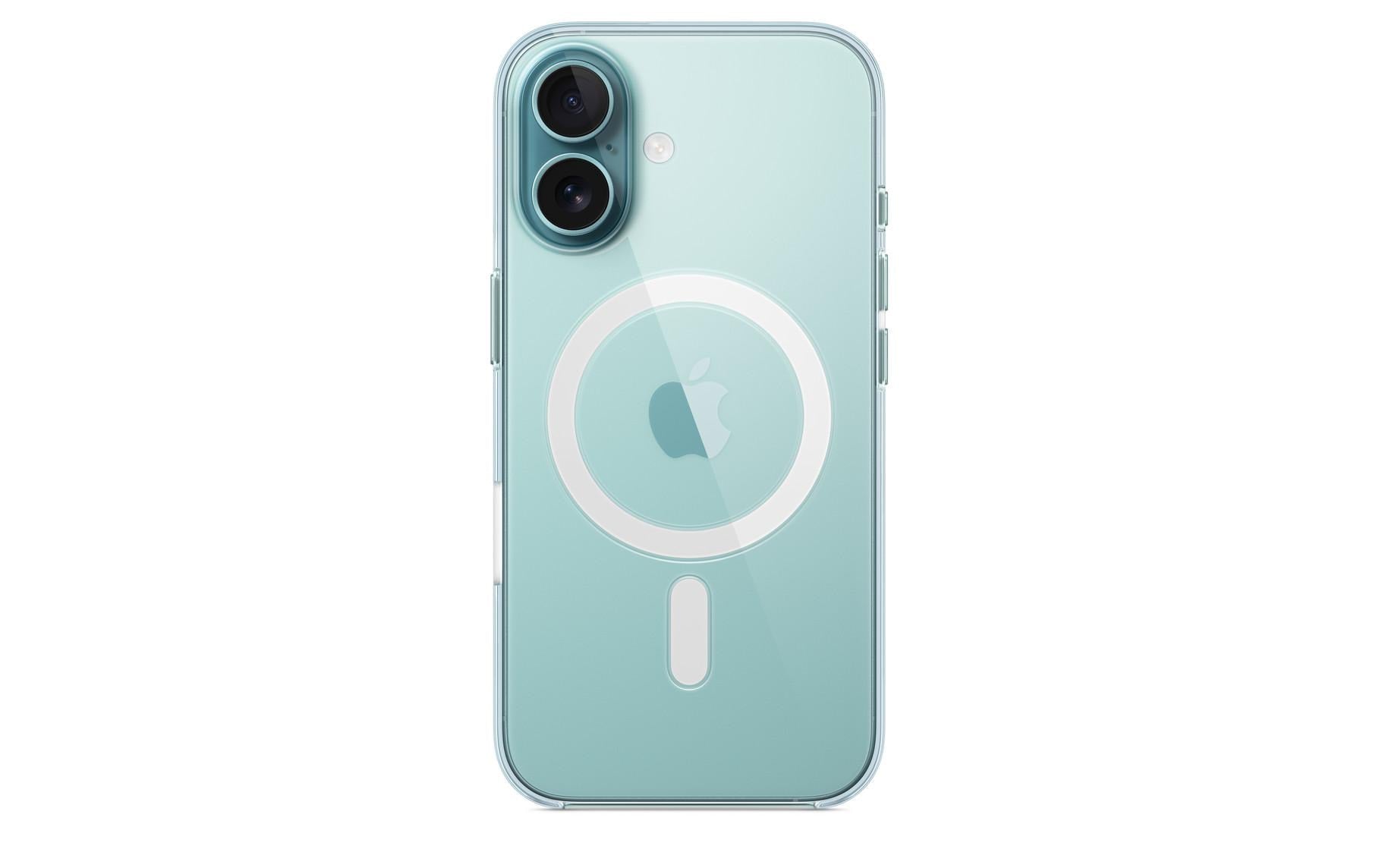 Apple Backcover – für Apple iPhone 16 – transparent – PC – MagSafe-kompatibel