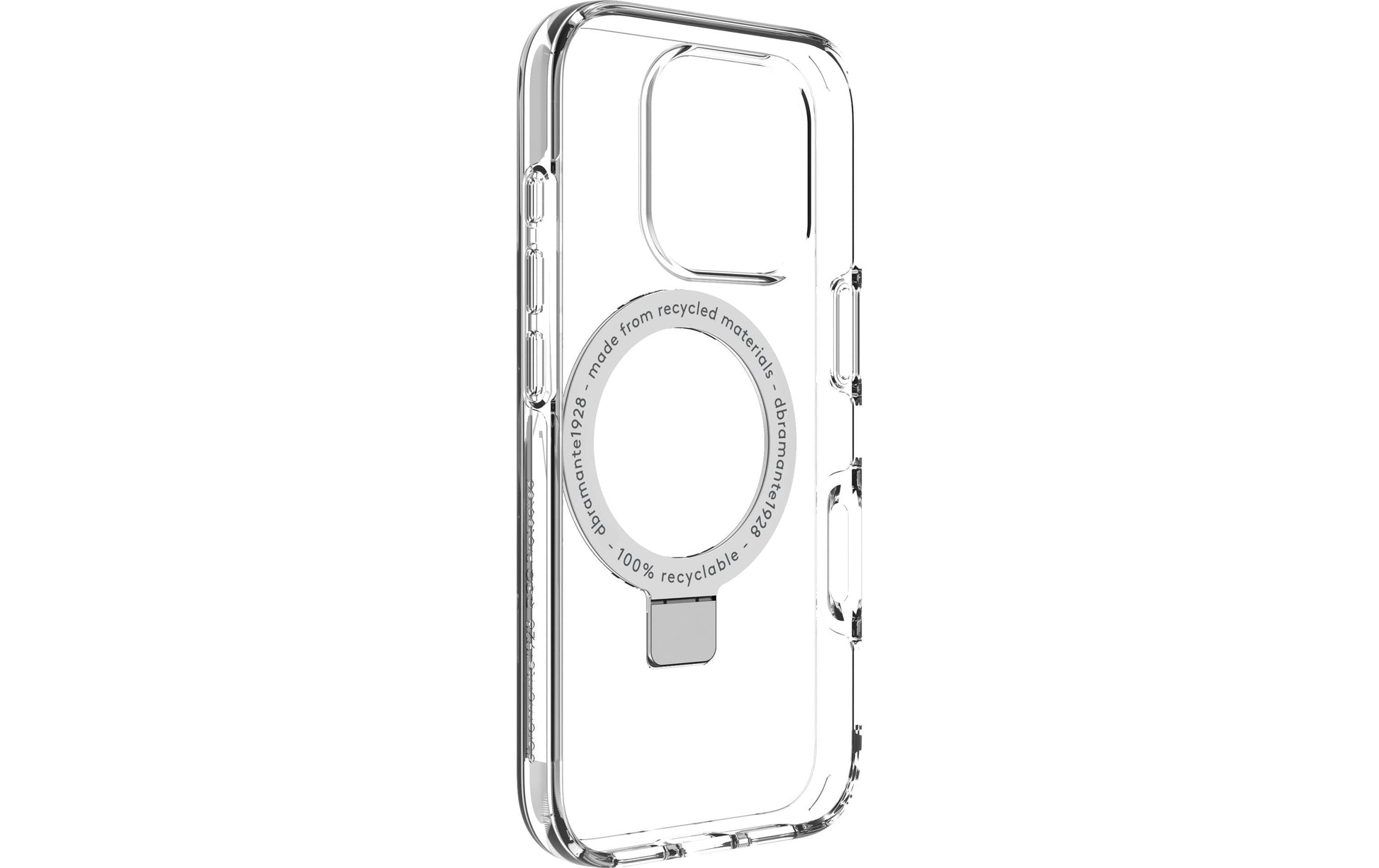 dbramante1928 Iceland Ultra D3O MS Kick – Backcover – für Apple iPhone 16 Pro, Kunststoff, Transparent