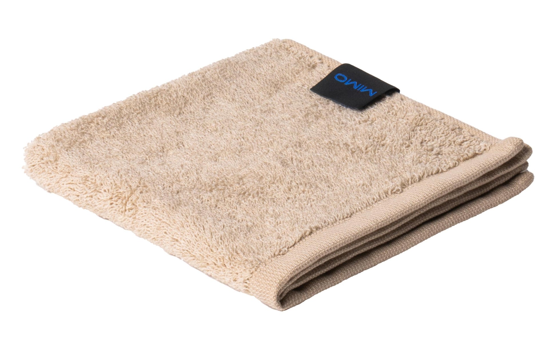 Mimo Seiftuch Sea – 30 × 30 cm, Beige, 65% Baumwolle/35% recyceltes Polyester, 500 g/m²