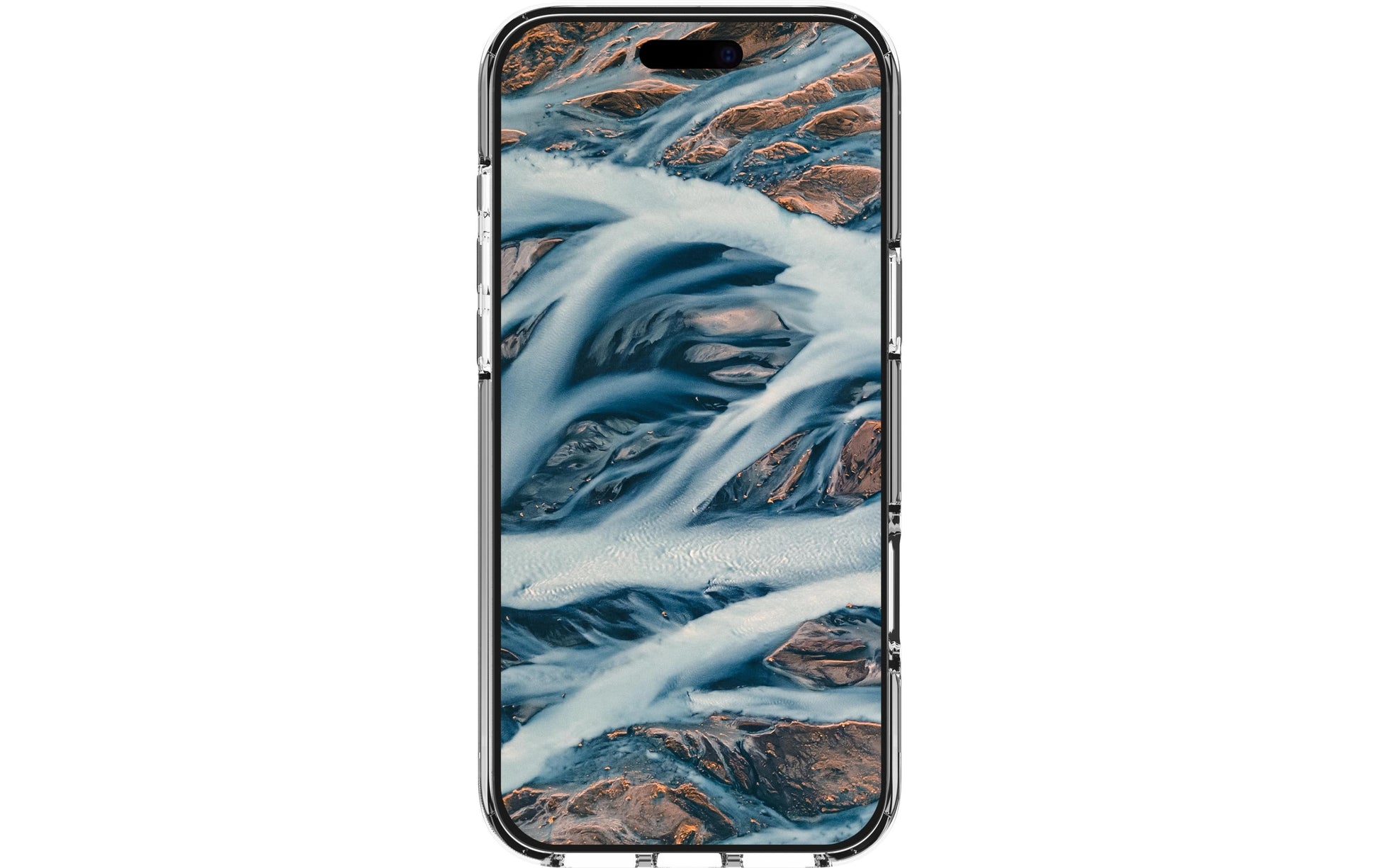 dbramante1928 Iceland Pro Rückcover – für Apple iPhone 16 Pro, Transparent, bis 3 m sturzsicher
