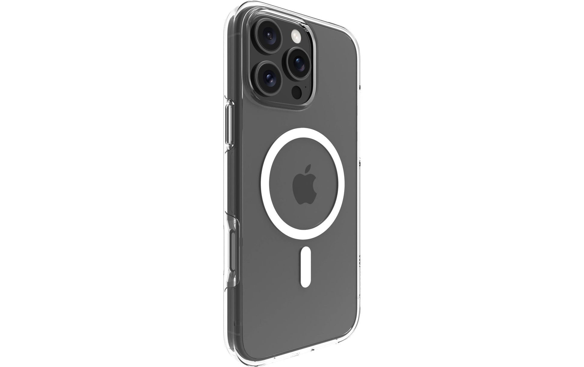 dbramante1928 Iceland Pro Backcover – für Apple iPhone 16 Pro Max, MagSafe, Recycling-Kunststoff, Transparent