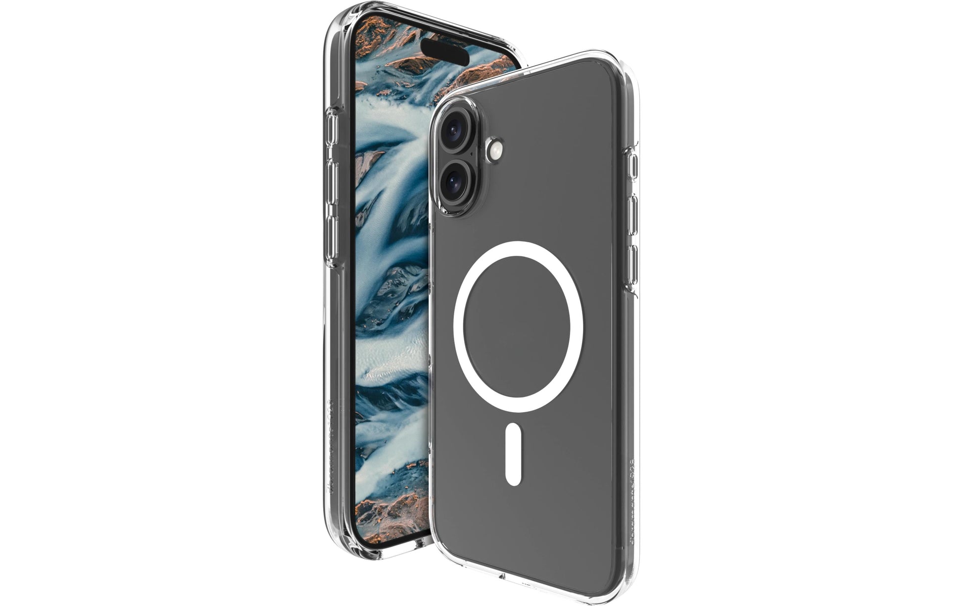 dbramante1928 Iceland Pro Backcover – für Apple iPhone 16 Plus, MagSafe, Kunststoff, Transparent