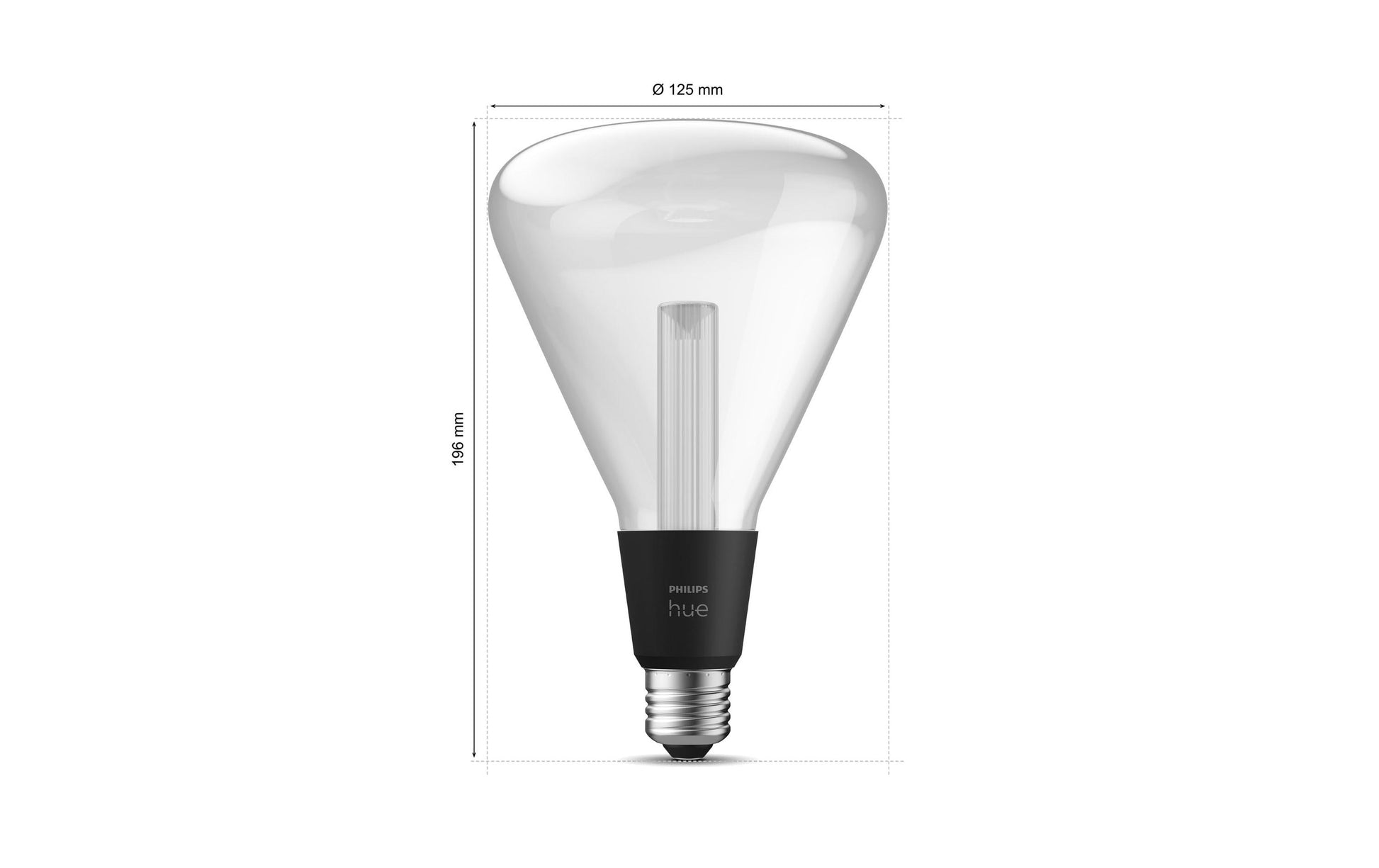 Philips Hue Smart-Leuchtmittel E27 – RGB+CCT, 500 lm, 6,8 W, Bluetooth/Zigbee – für Google Assistant