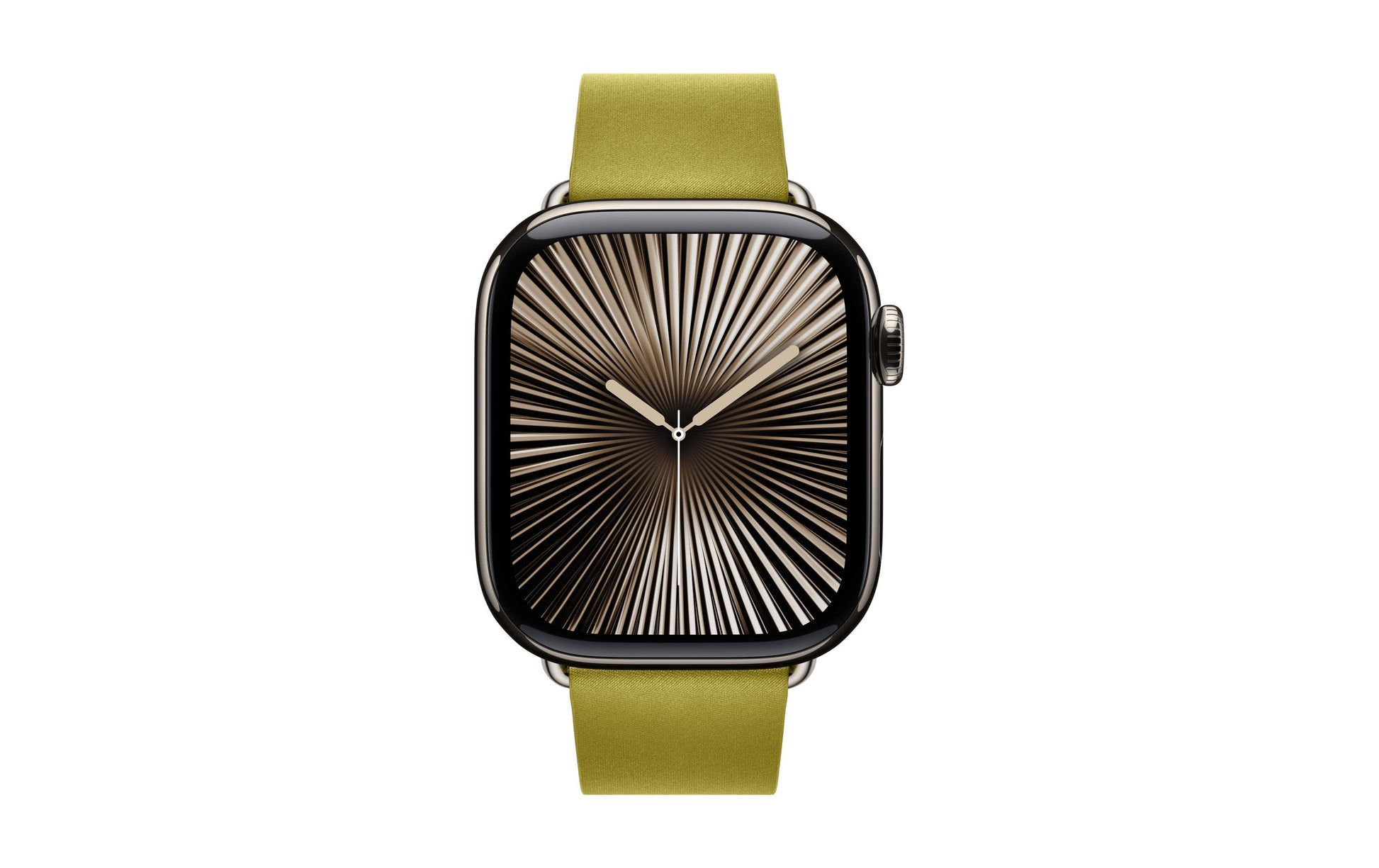 Apple Modern – Armband – für Apple Watch 42 mm, Chartreuse, L, Feintwill