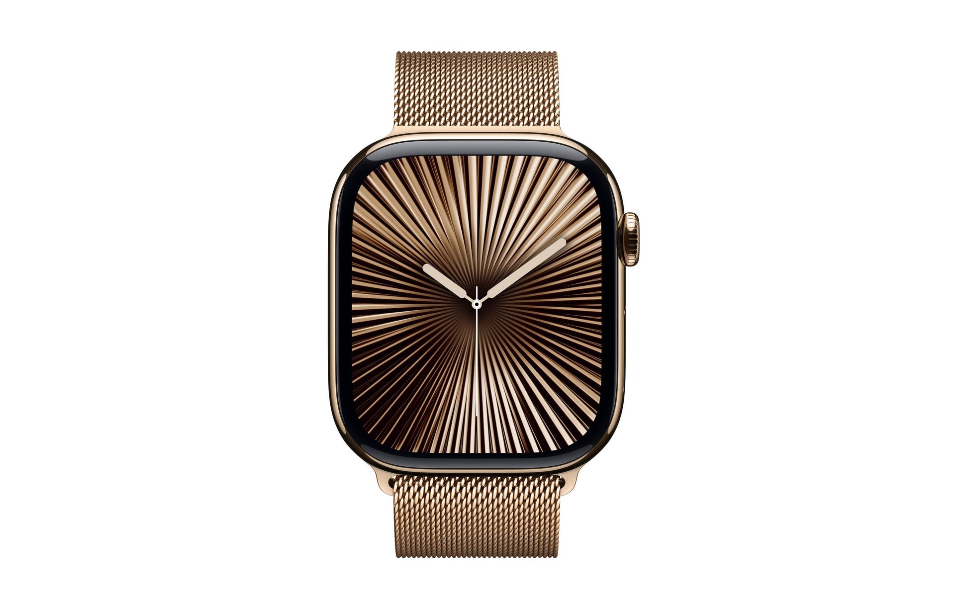 Apple Milanese Loop - Armband - für Apple Watch 46 mm, Gold, M/L, Edelstahl