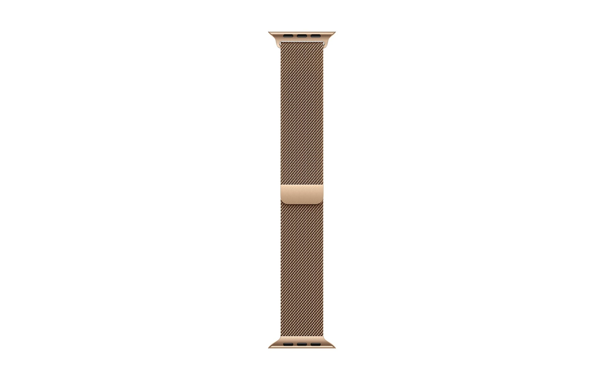 Apple Milanese Loop - Armband - für Apple Watch 46 mm, Gold, M/L, Edelstahl