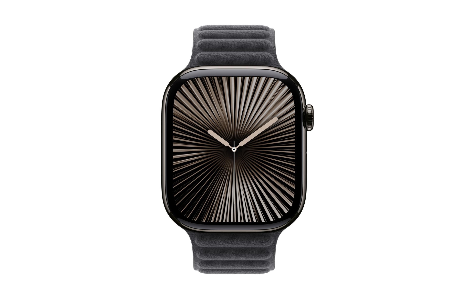 Apple Magnetic Link – Armband – für Apple Watch 42 mm, Schwarz, S/M, Aus recyceltem Material