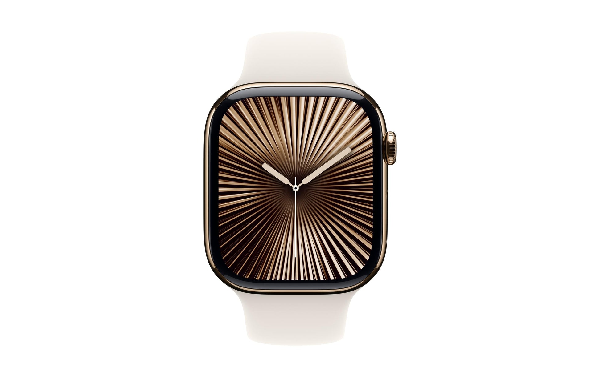Apple Sport Band Starlight – Armband – für Apple Watch 40 mm, M/L, Polymer