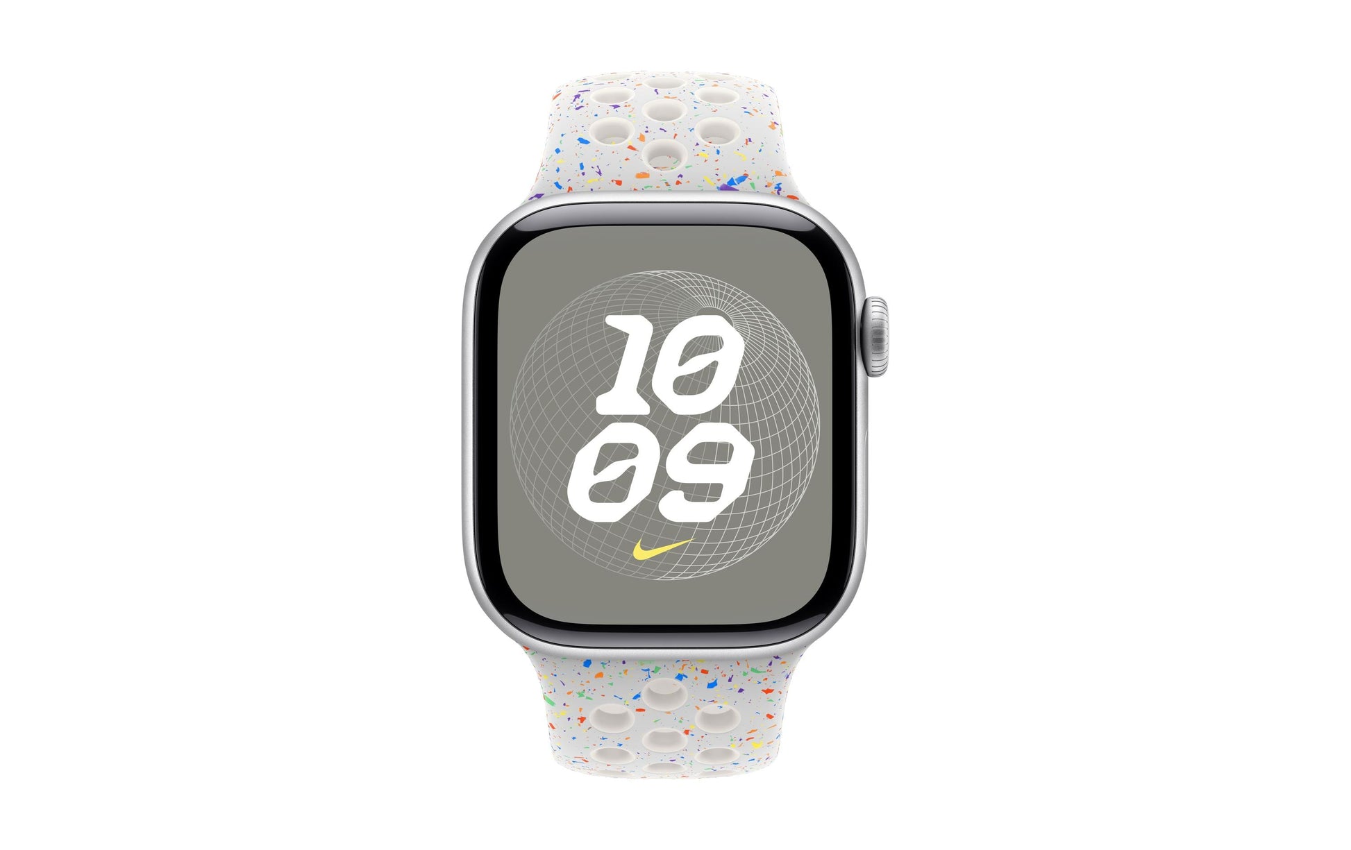 Apple Pure Platinum Sport Band – Armband – für Apple Watch 42 mm, Weiss, M/L, Polymer