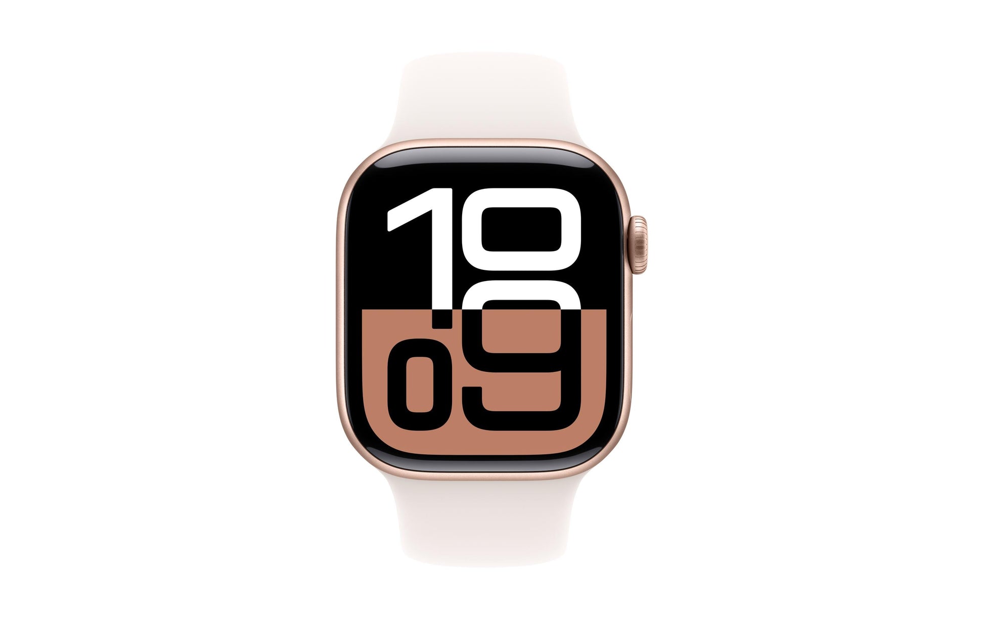 Apple Sportarmband Light Blush – Armband – für Apple Watch 40 mm, Grösse M/L, Polymer