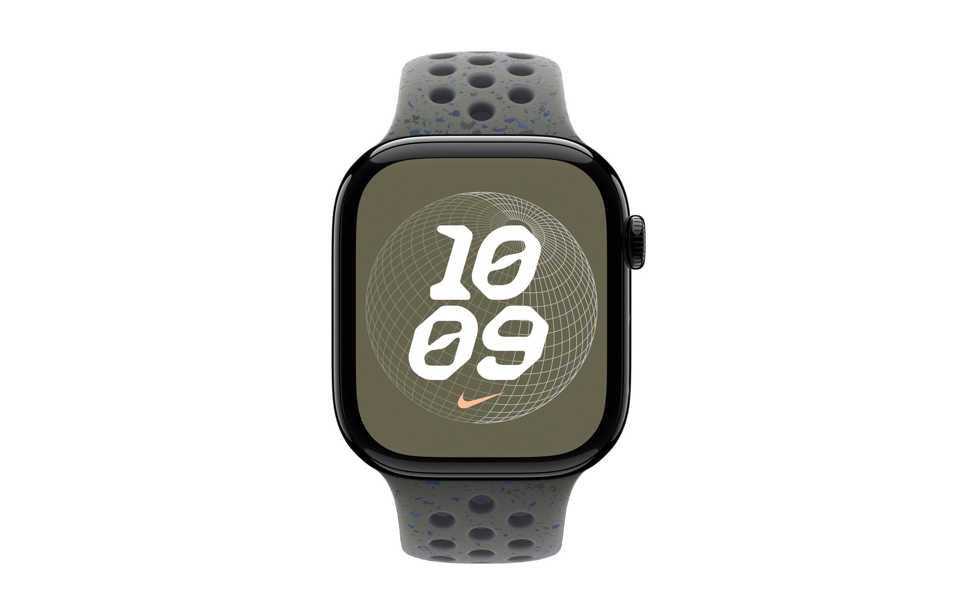 Apple Sportarmband (Cargo Khaki) – Armband – für Apple Watch 46 mm, Grösse S/M, Polymer (recycelt)