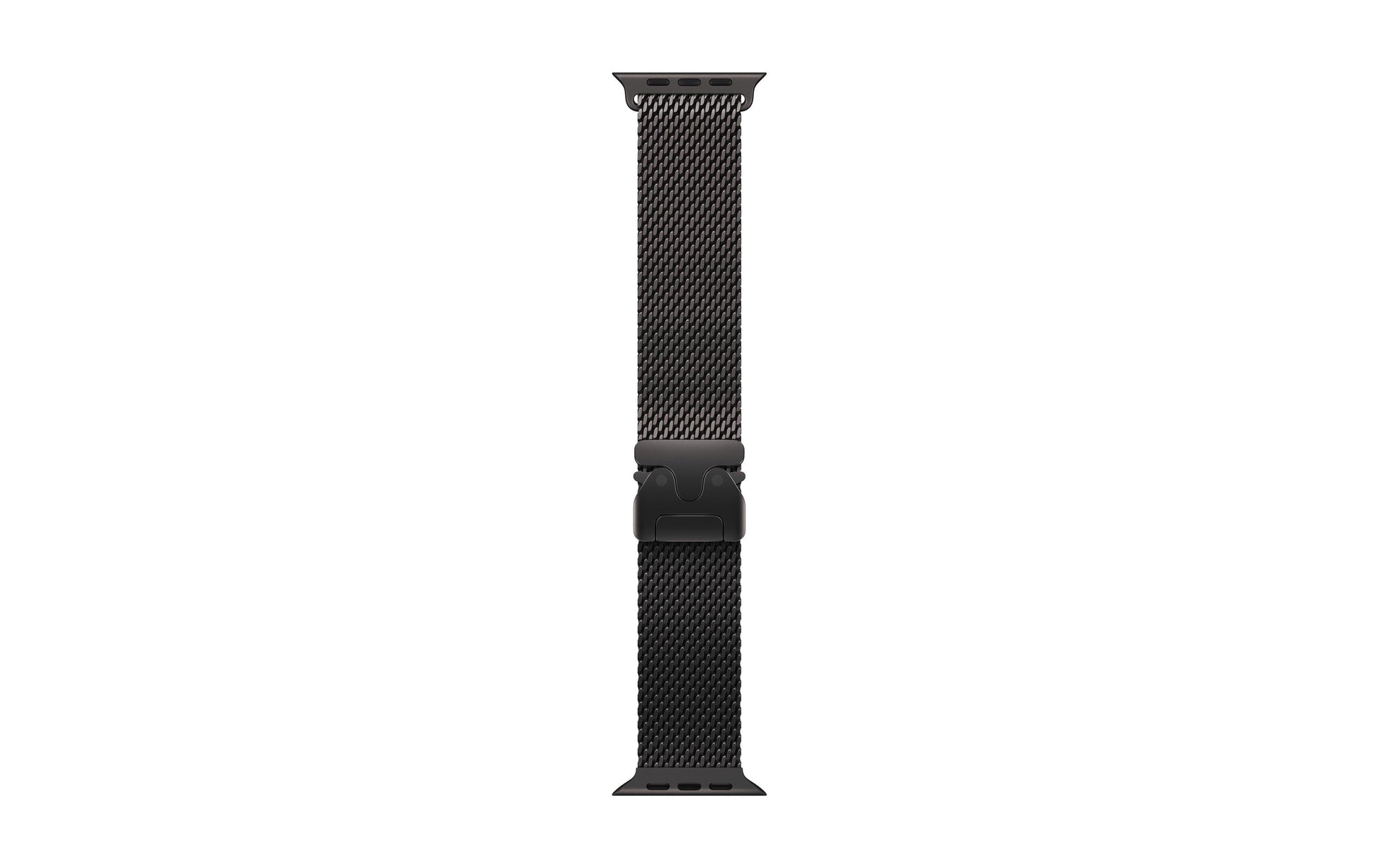 Apple Milanese Loop – Armband – für Apple Watch 49 mm, Schwarz, Grösse L, Titan