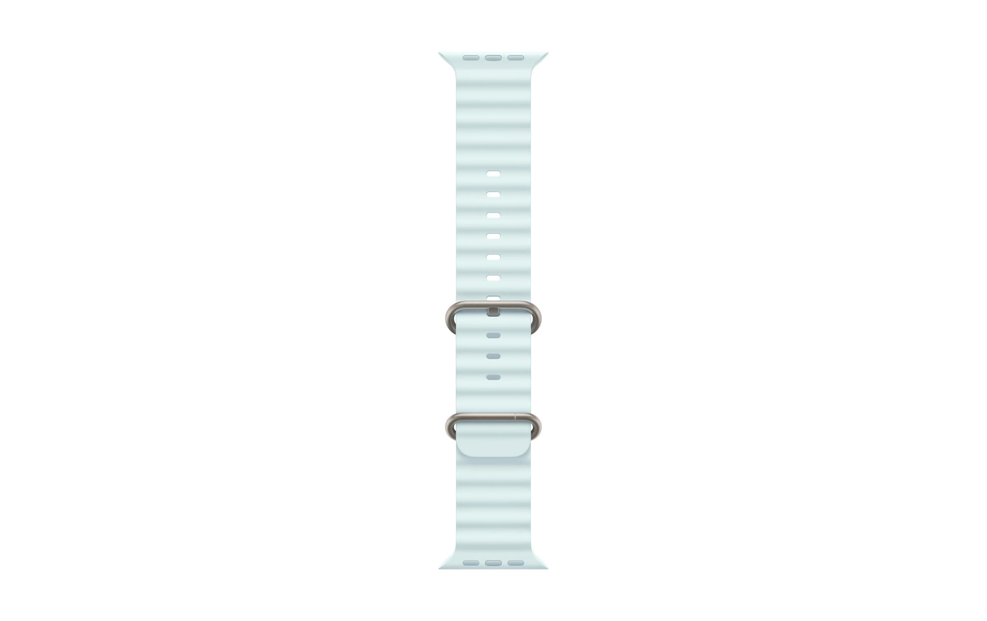 Apple IceBlue OceanBand – Armband – für Apple Watch 49 mm, Grau, Elastomer (TPR)