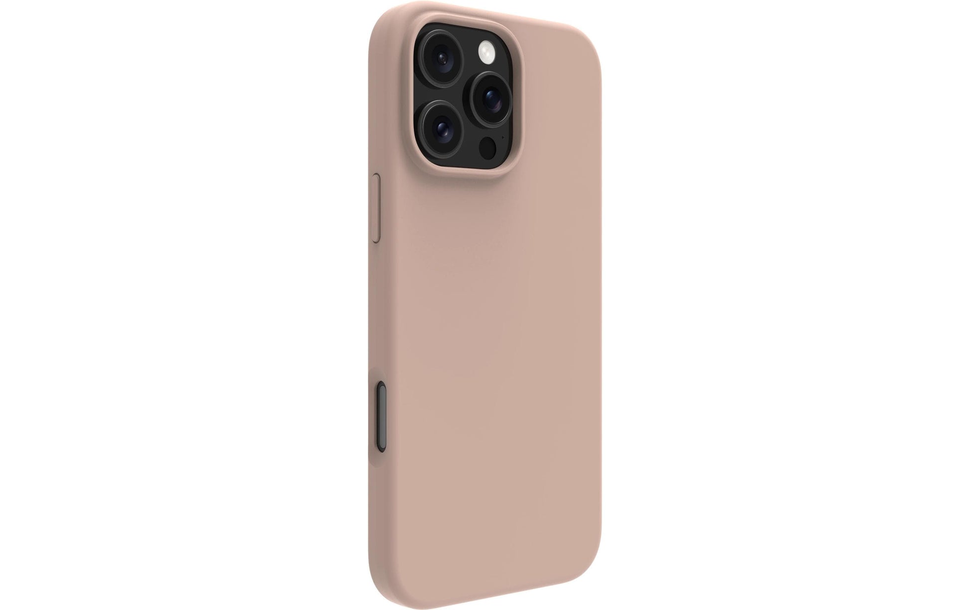 dbramante1928 Monaco Backcover – für Apple iPhone 16 Pro Max, MagSafe, Kunststoff+Silikon, Pink Sand