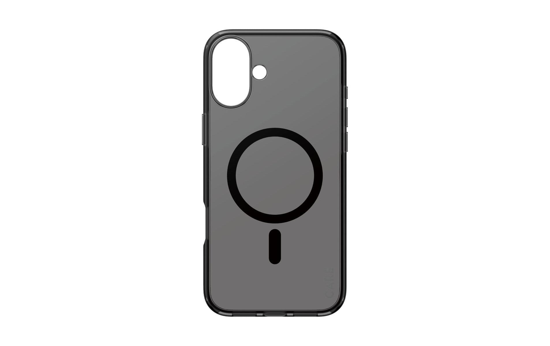 PanzerGlass CARE Flagship Backcover – für Apple iPhone 16 Plus, Smokey, bis 4,8 m sturzsicher