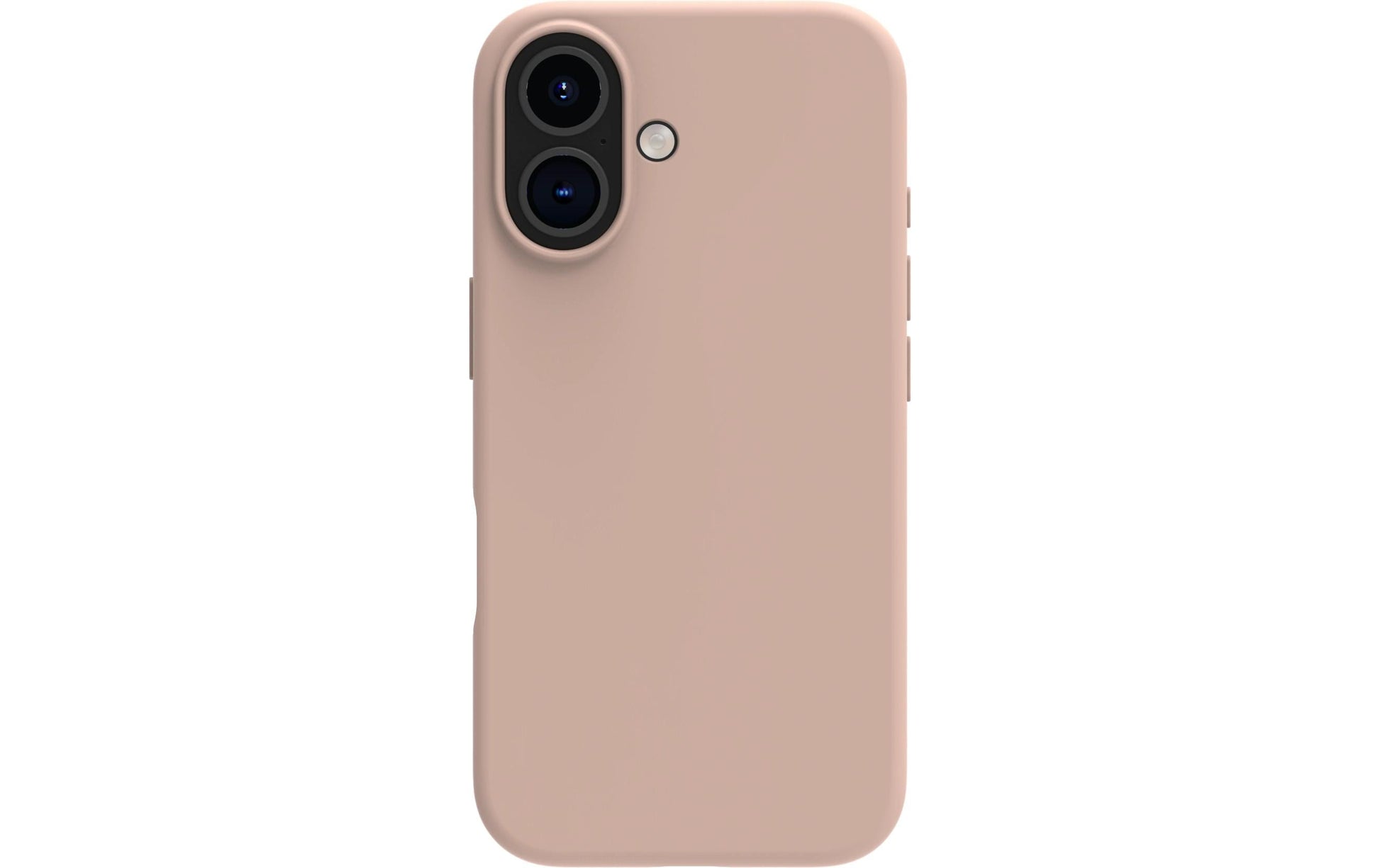 dbramante1928 Monaco Backcover – für Apple iPhone 16, MagSafe, Recycling-Kunststoff, Pink Sand