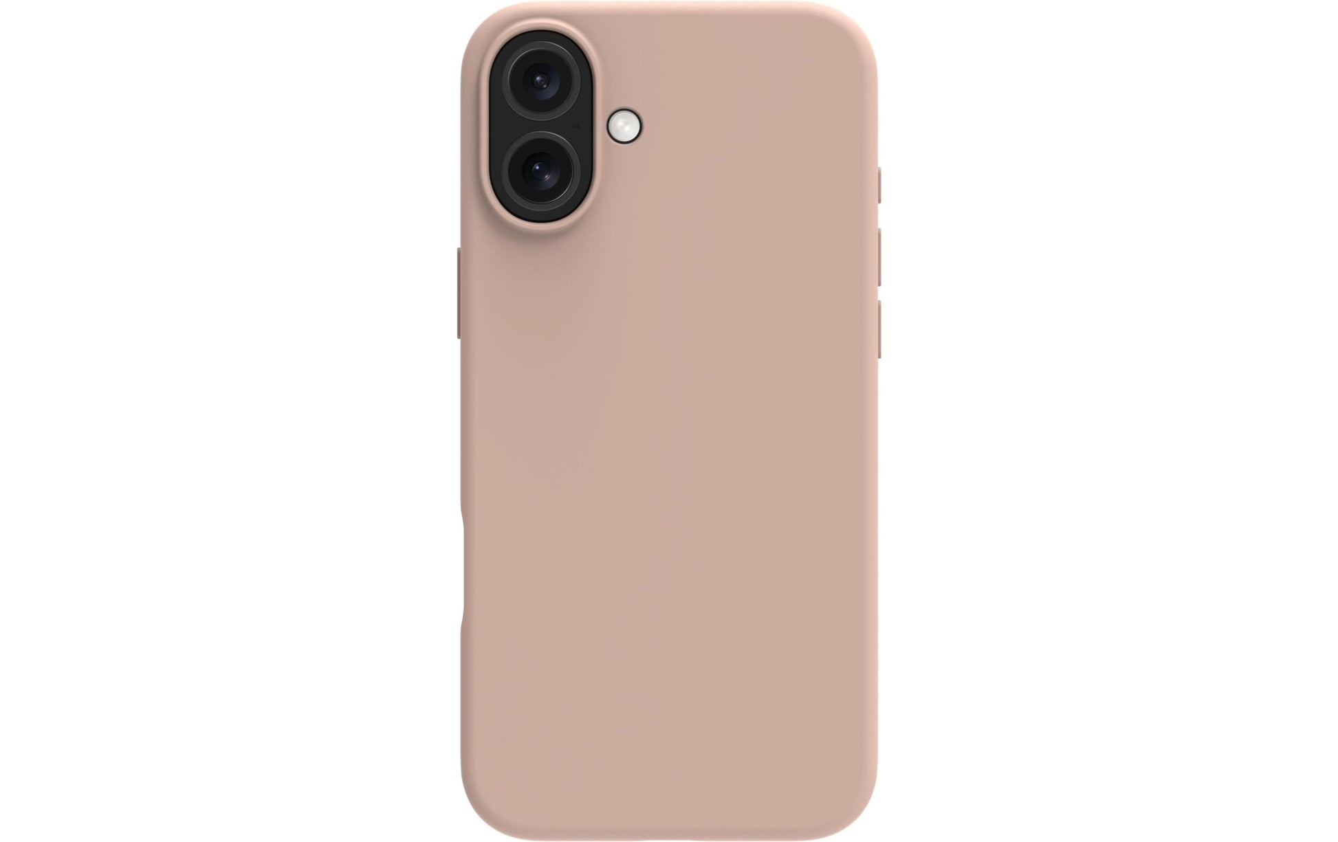 dbramante1928 Monaco – Backcover – für Apple iPhone 16 Plus, MagSafe, Silikon, Pink Sand