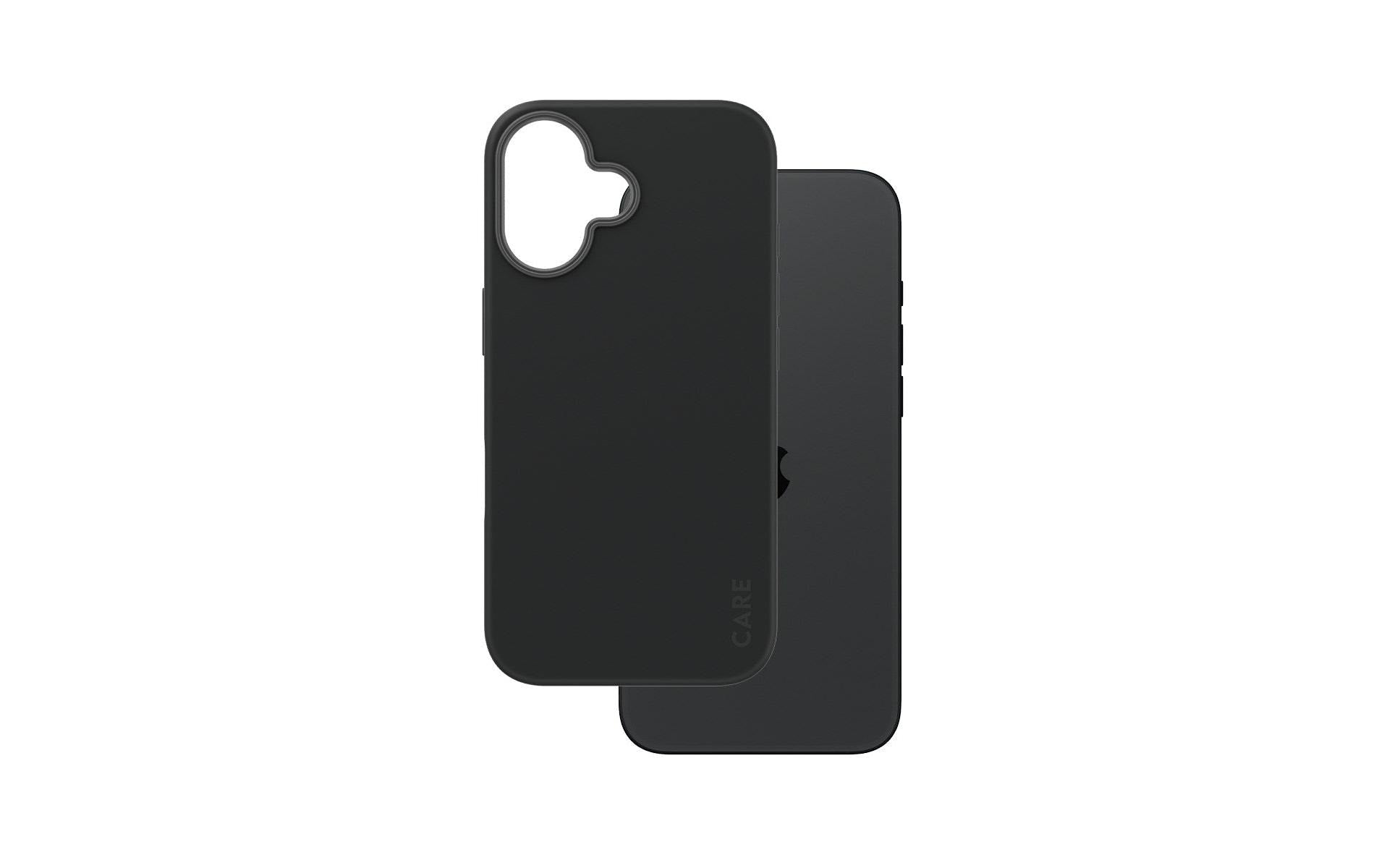 PanzerGlass CARE Backcover – für Apple iPhone 16 – MagSafe, Recycling-Kunststoff, schwarz
