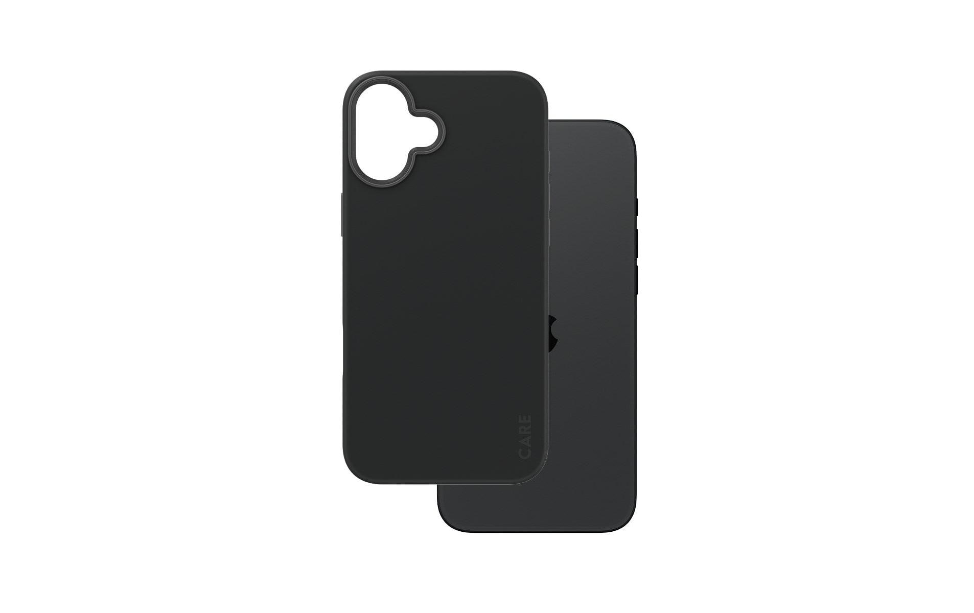 PanzerGlass CARE Backcover – für Apple iPhone 16 Plus, MagSafe, Recycling-Kunststoff, schwarz