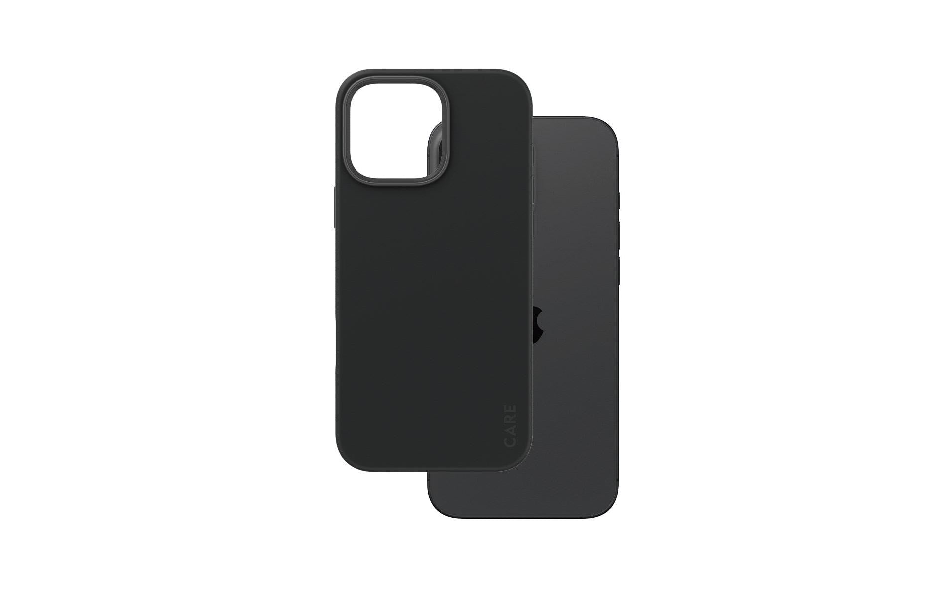 PanzerGlass CARE Backcover – für Apple iPhone 16 Pro Max, MagSafe, Recycling-Kunststoff, schwarz