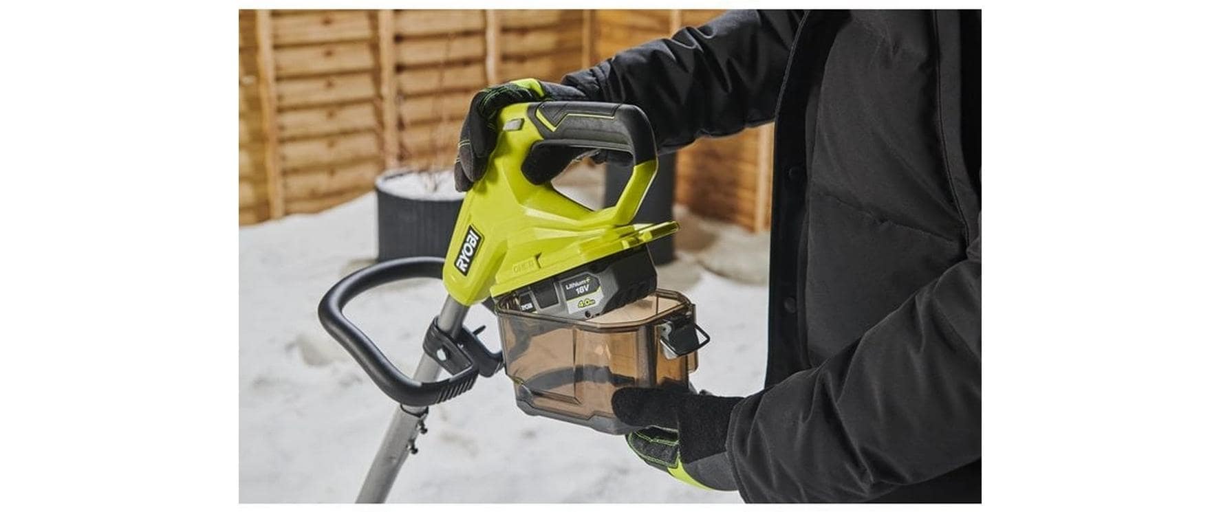 Ryobi RY18ST25A-0 Akku-Schneefräse – 18 V – 25 cm – Solo