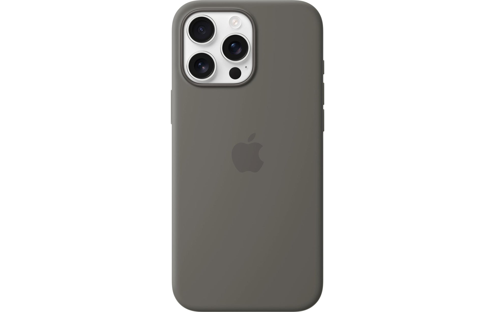 Apple Backcover – für Apple iPhone 16 Pro Max – grau – Silikon – MagSafe-kompatibel