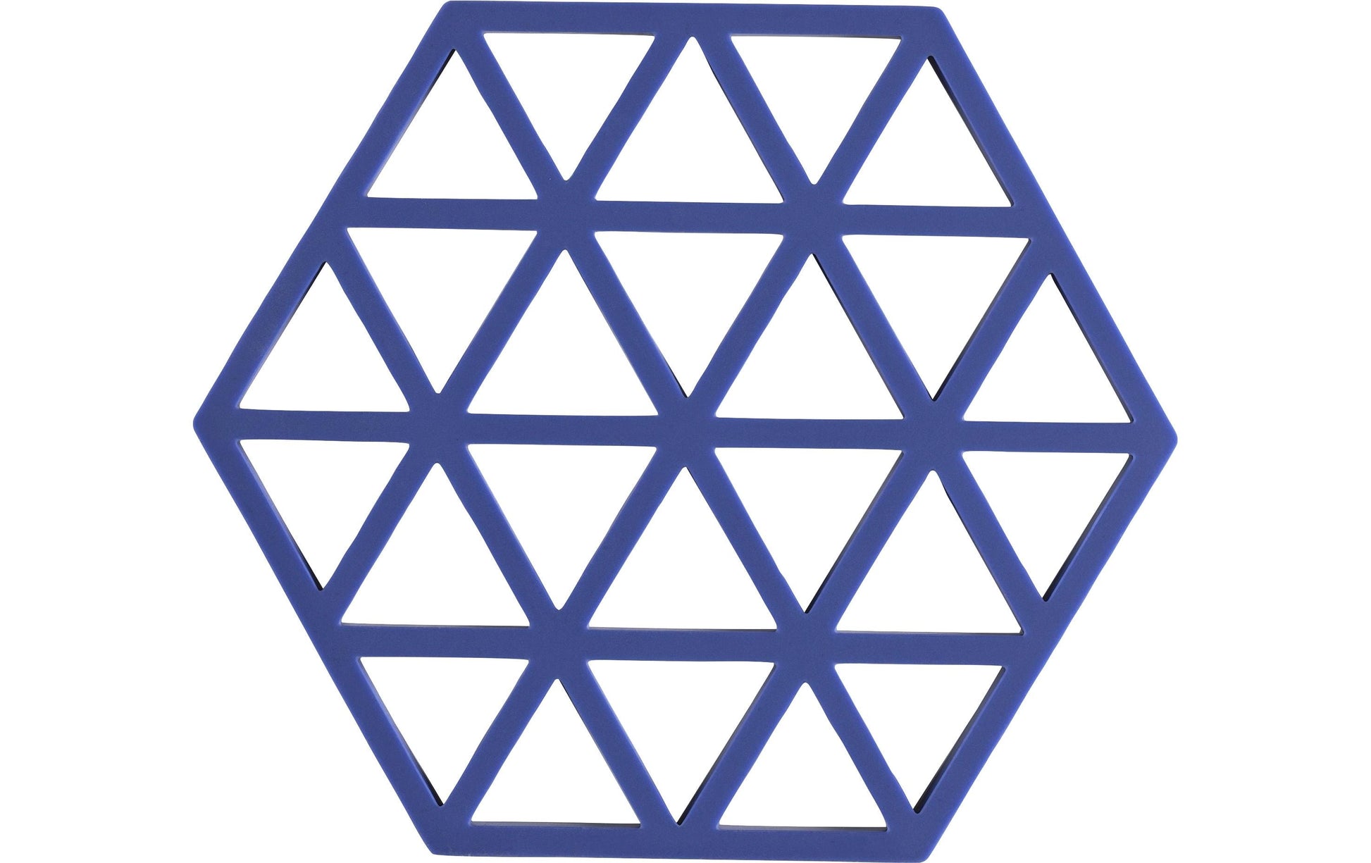 Zone Denmark Topfuntersetzer Silikon, 14 × 16 × 0,9 cm, Indigo