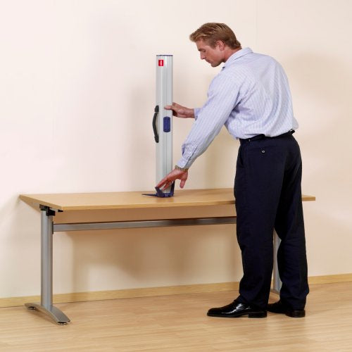Nobo Mobile Leinwand – 4:3, 99,6 × 75 cm, weiss