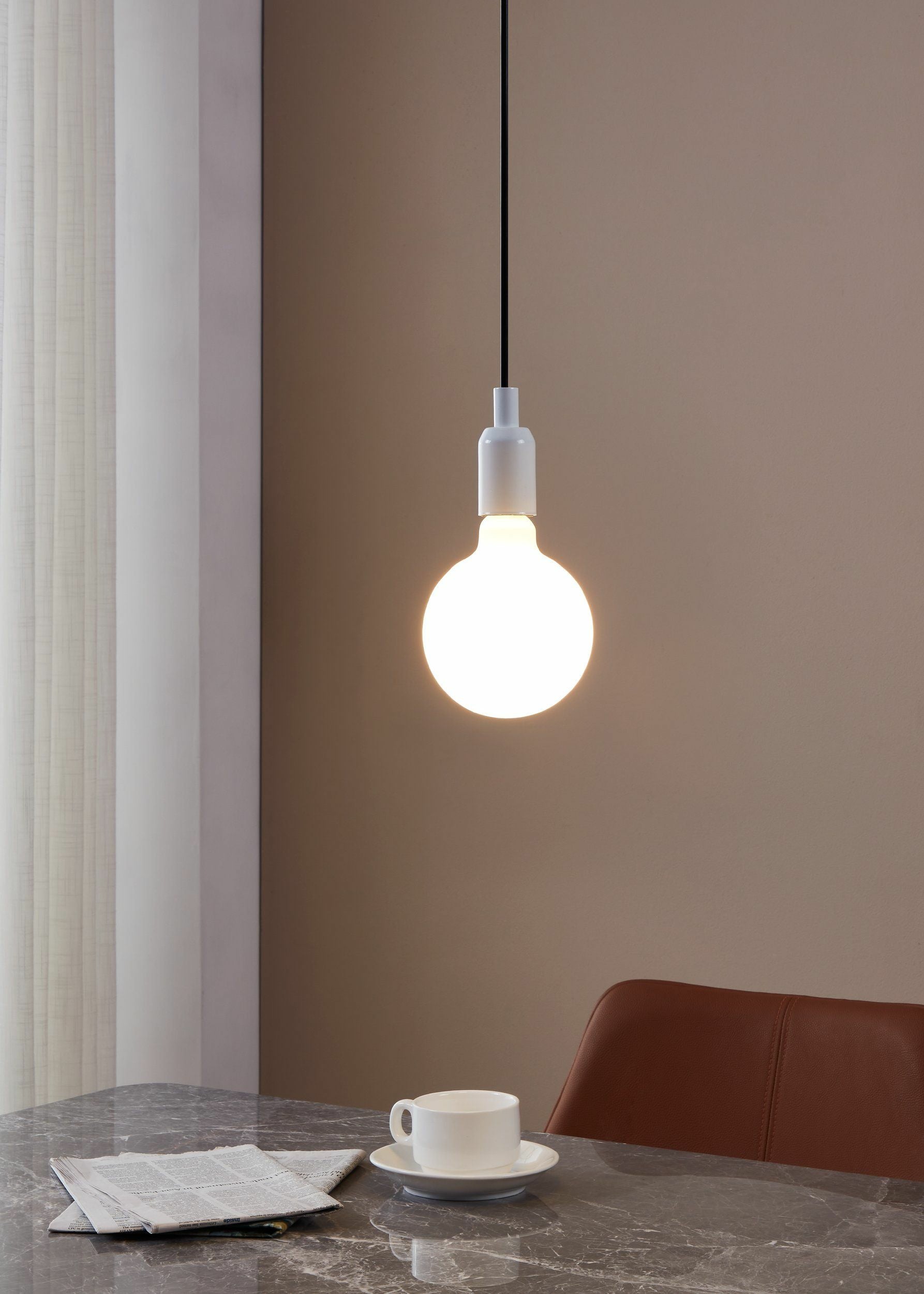 EGLO LED-Leuchtmittel E27 G125 – 806 lm, 7,5 W, Warmweiss 2700 K, dimmbar – IP20 – 1 Stk., Glas