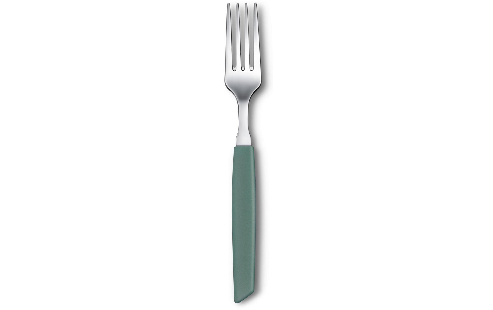 Victorinox Swiss Modern Tafelgabel – 20,5 cm, Edelstahl, Kunststoffgriff, Salbeigrün, spülmaschinenfest